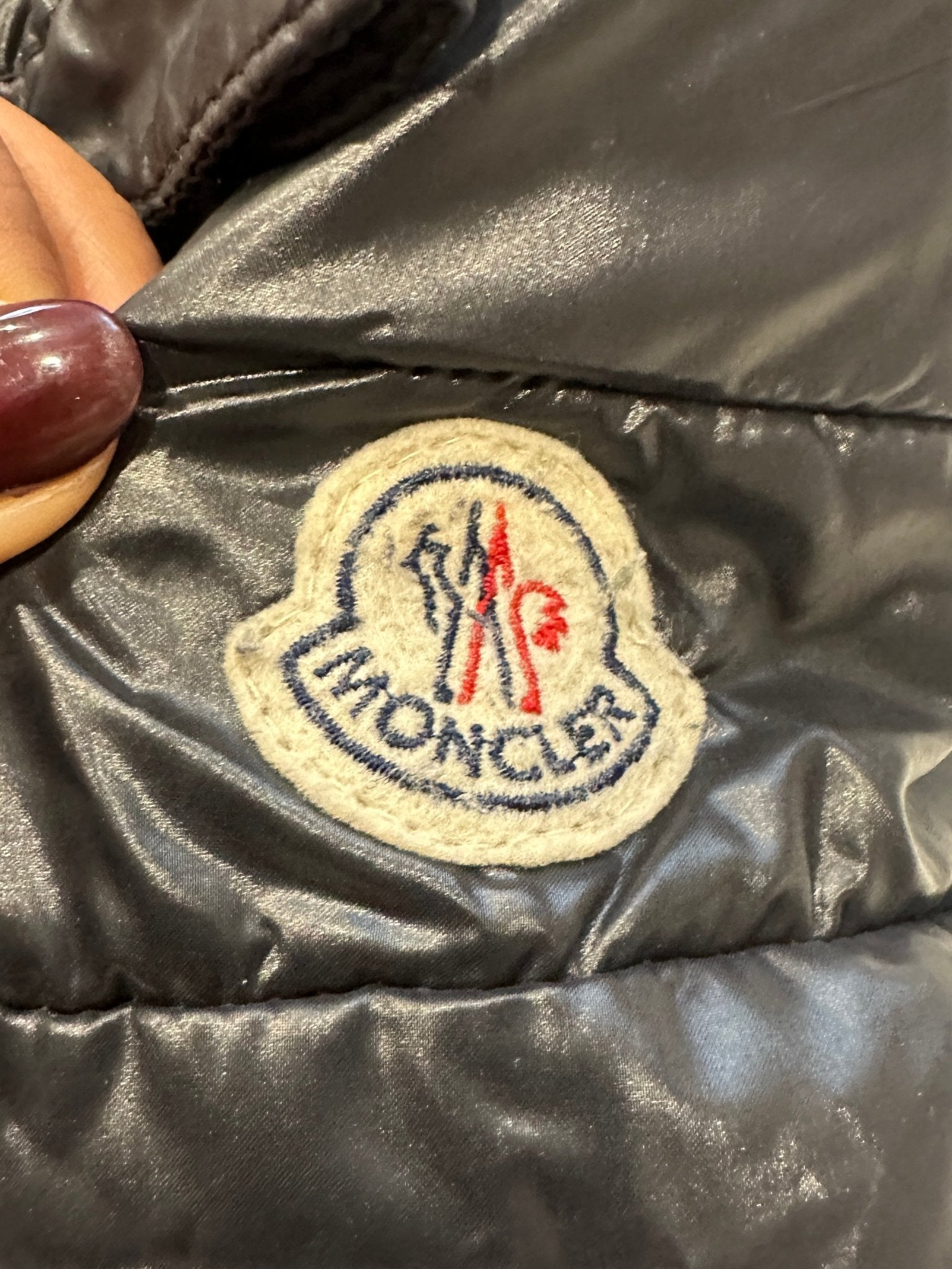 Moncler Black Georgia Hooded Jacket RRP £900 | Authentic Preloved - Reloved Again