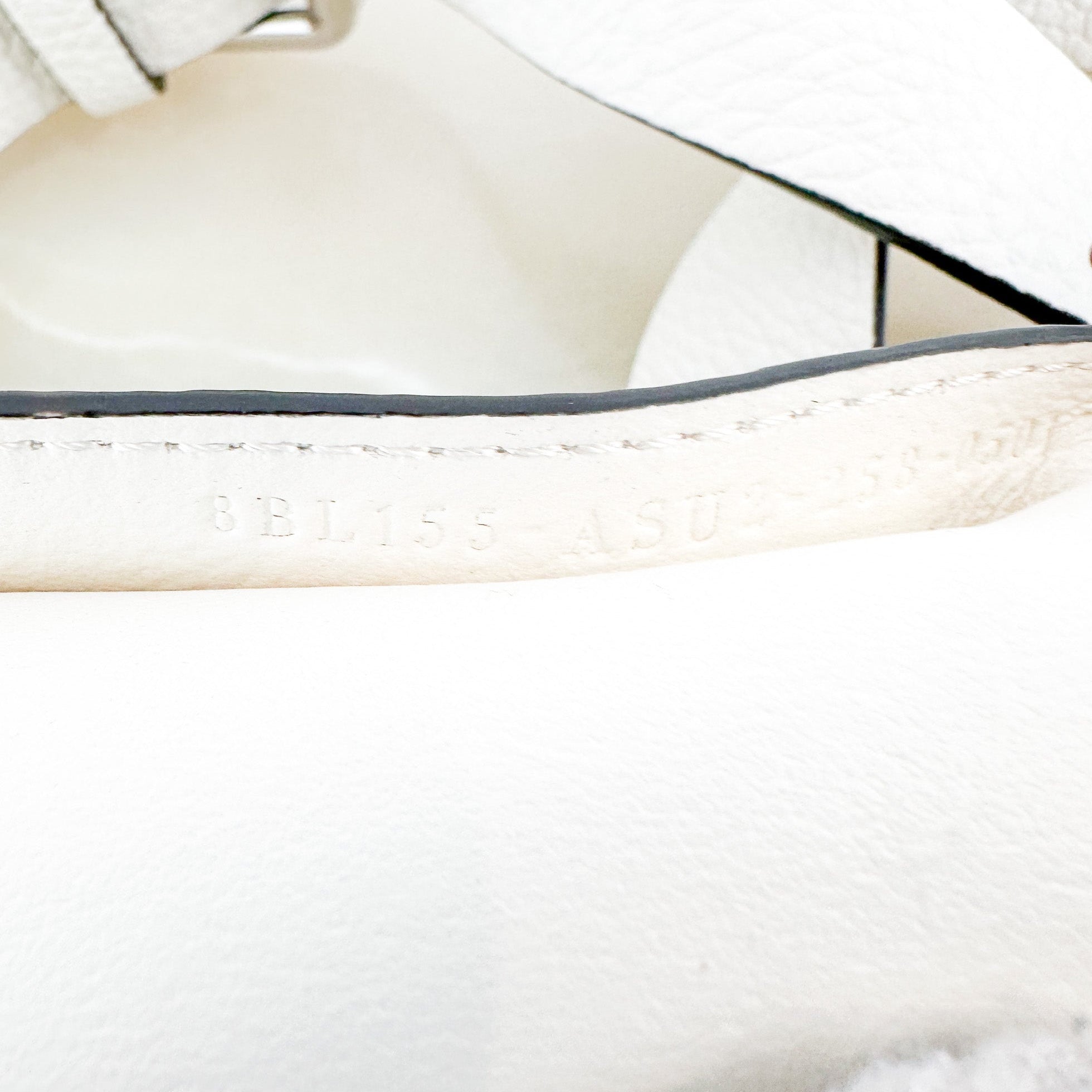 CURRENT SEASON Fendi By The Way Soft Medium Selleria Tote in White (RRP £2100) | Authentic Preloved - Reloved Again