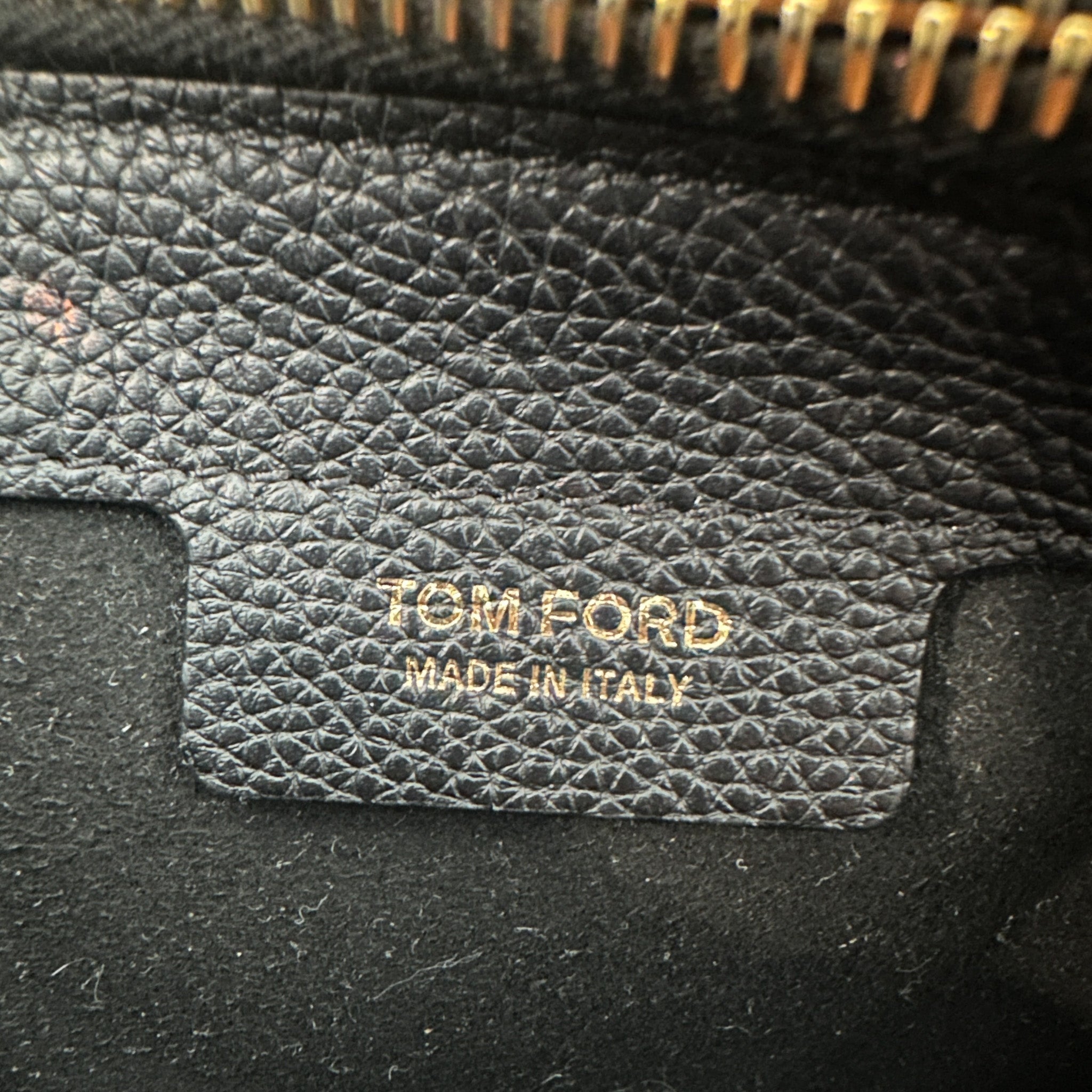 Tom Ford Medium Audrey T - Buckle Tote Bag in Black (RRP £1800) | Authentic Preloved - Reloved Again