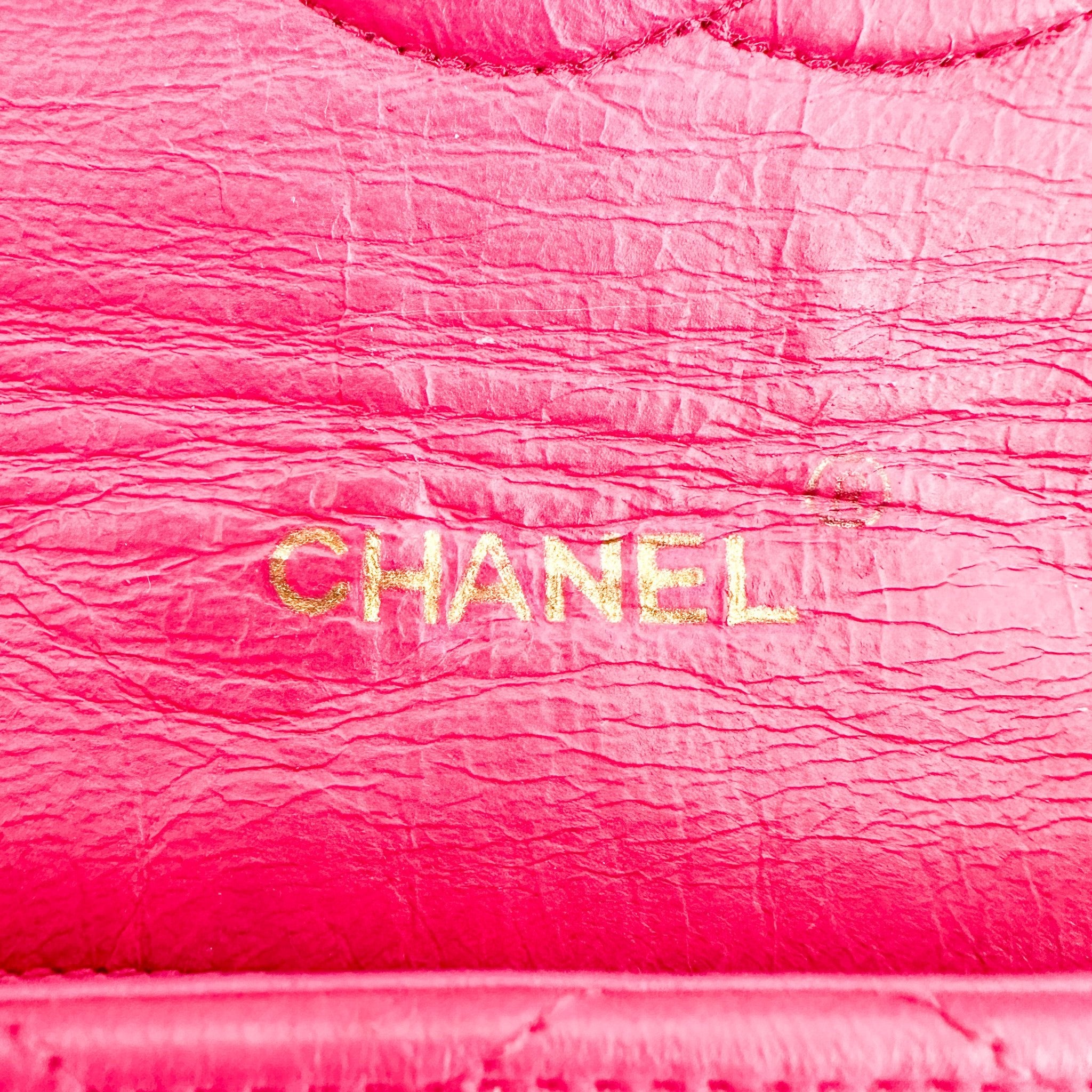 Chanel Vintage 1980s Pink Quilted Lambskin Mini Flap Bag (RRP £6500) | Authentic Preloved - Reloved Again