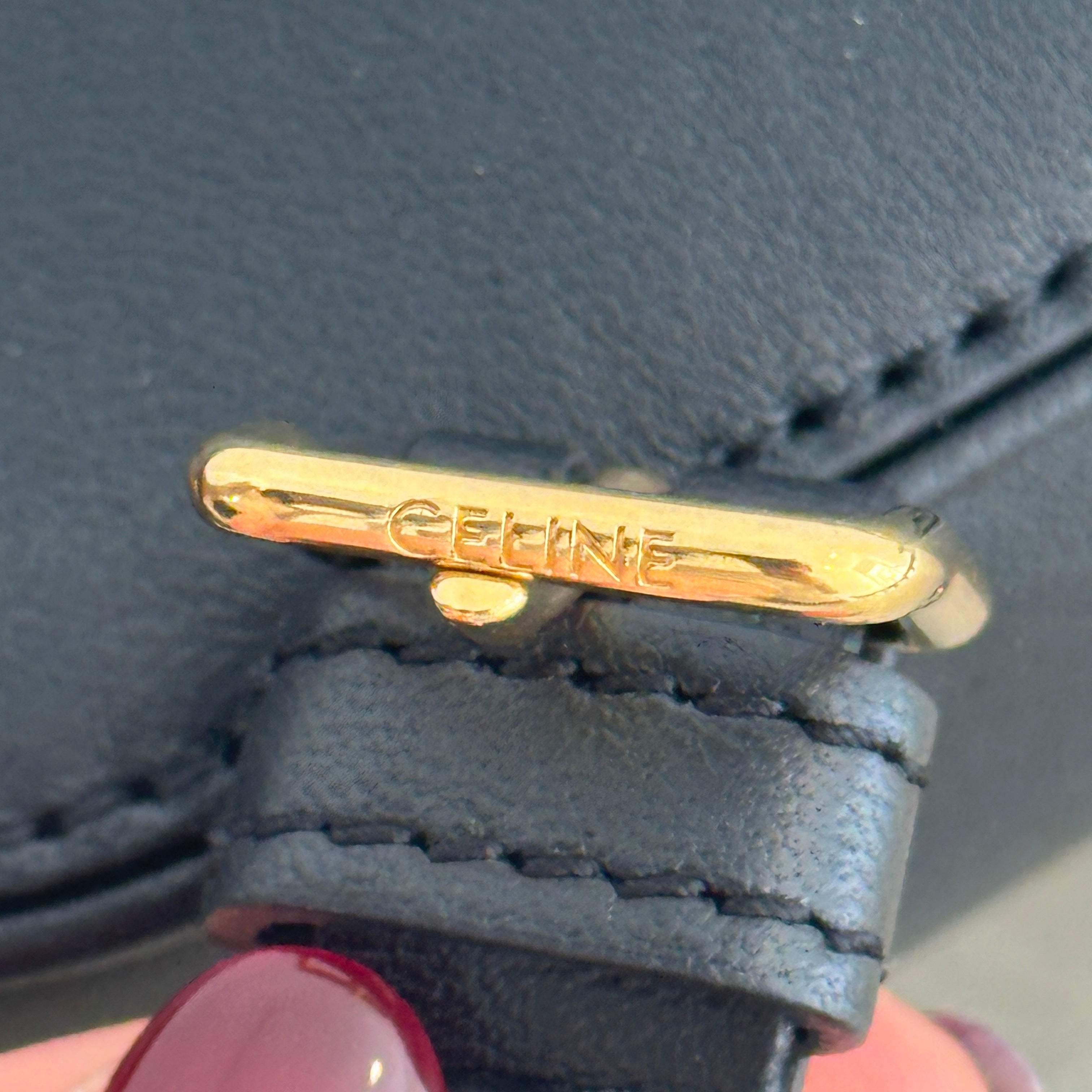 Celine Horsebit Leather Belt Bag RRP £1200| Authentic Preloved