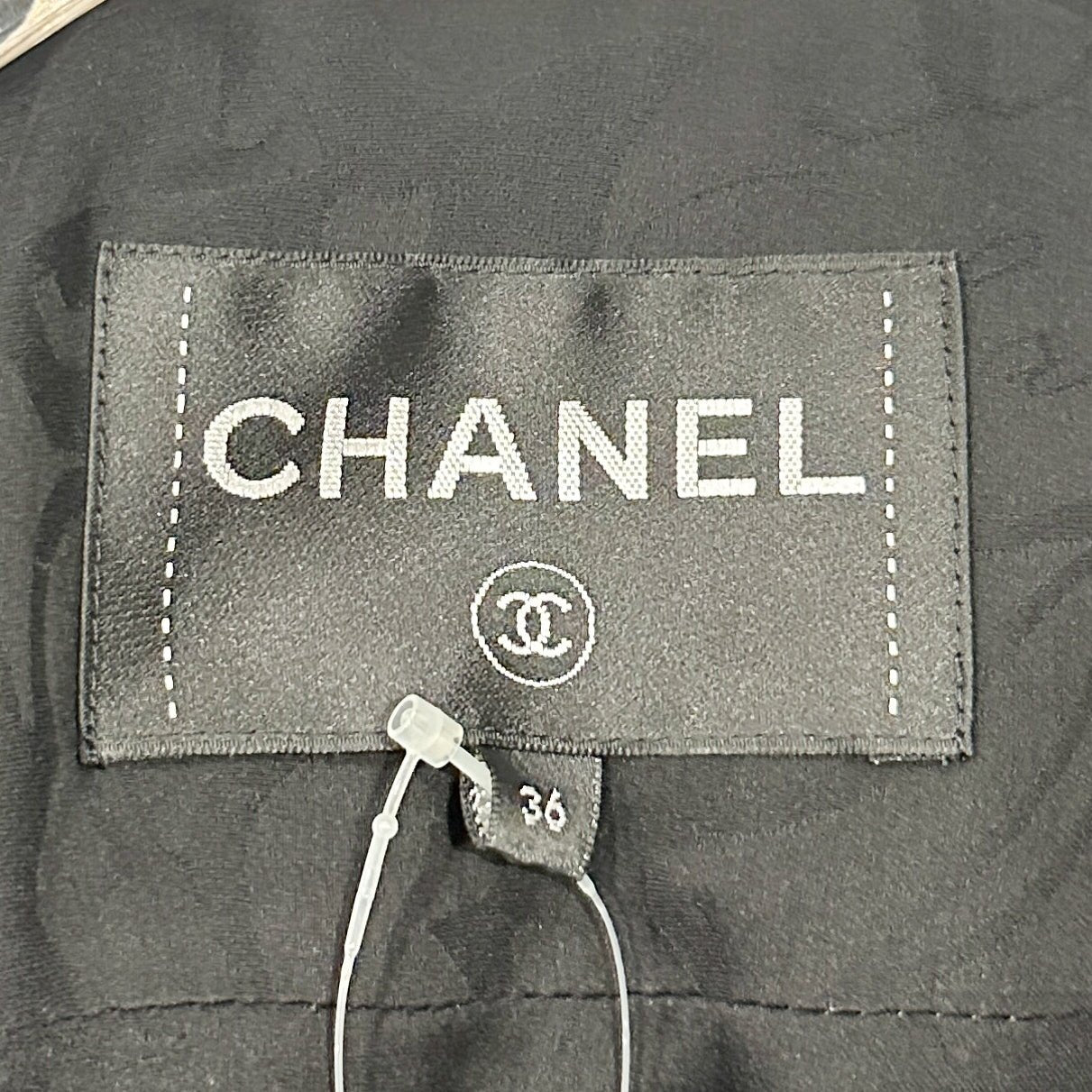 Chanel 2022 black wool tweed jacket with a hood RRP £5480 | Authentic Preloved - Reloved Again
