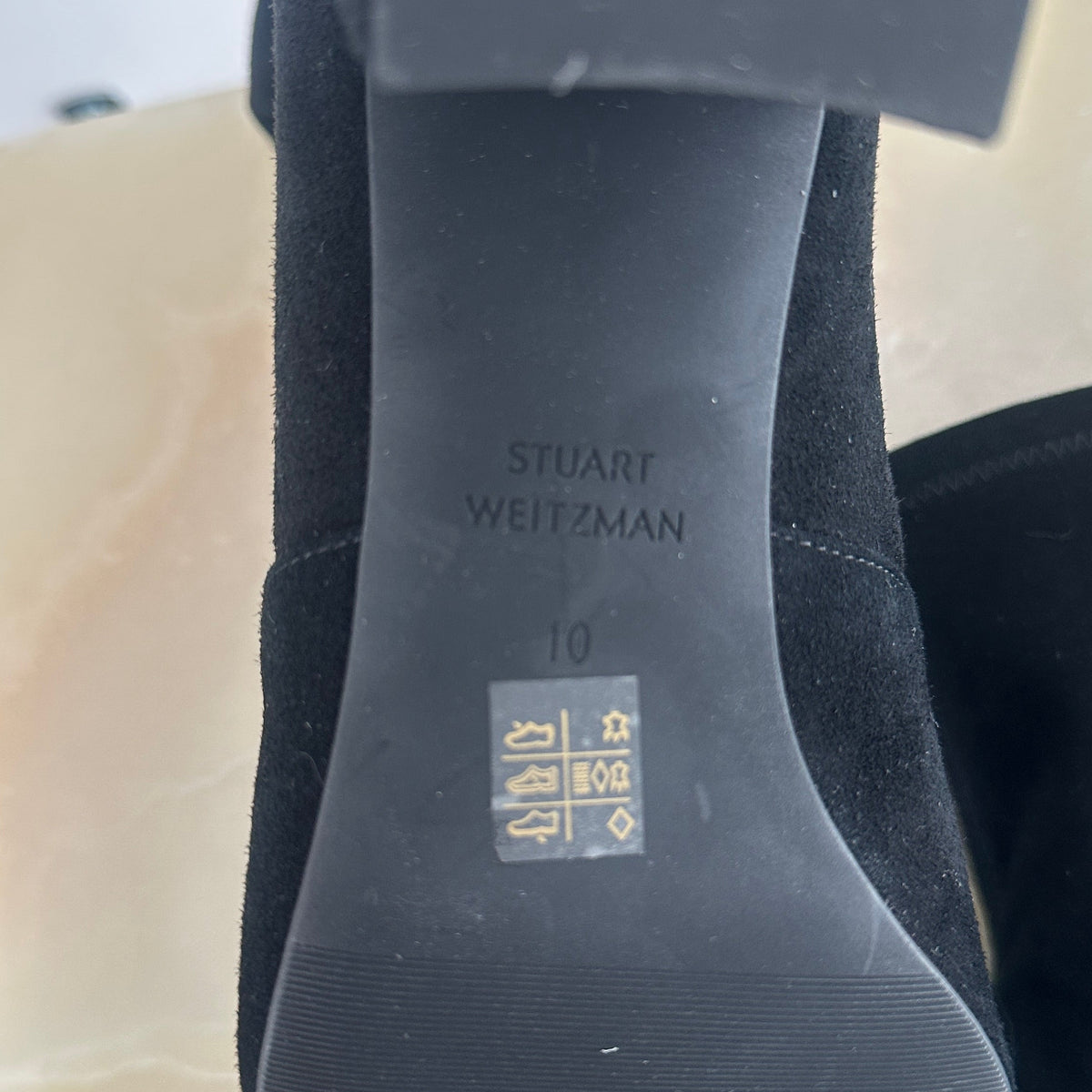 Stuart Weitzman Yuliana Block Heeled Sock Boots RRP £550 | Authentic Preloved
