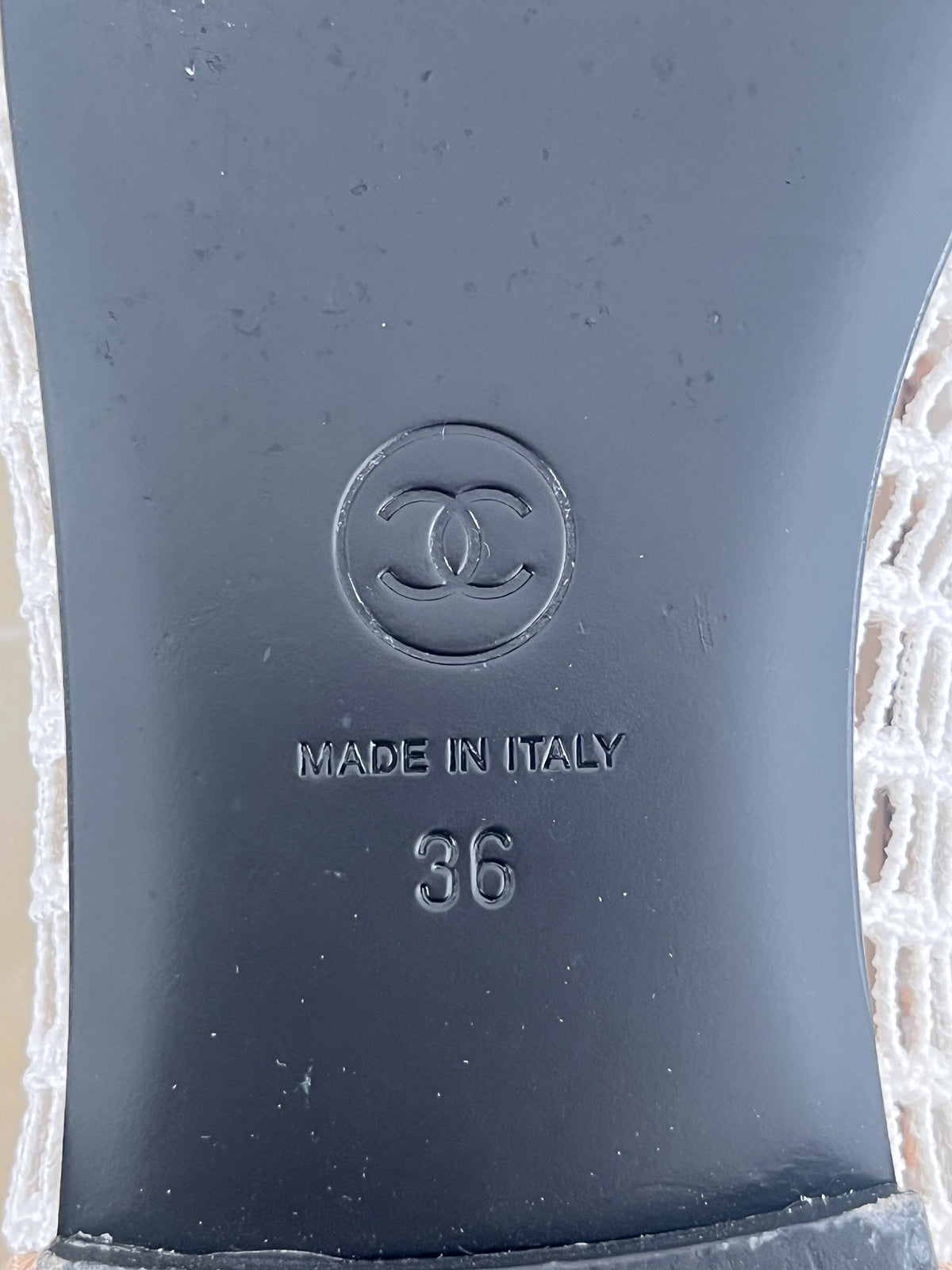 Chanel CC Cap-Toe Block Heel Pumps EU 40 (RRP £1000) | Authentic Preloved