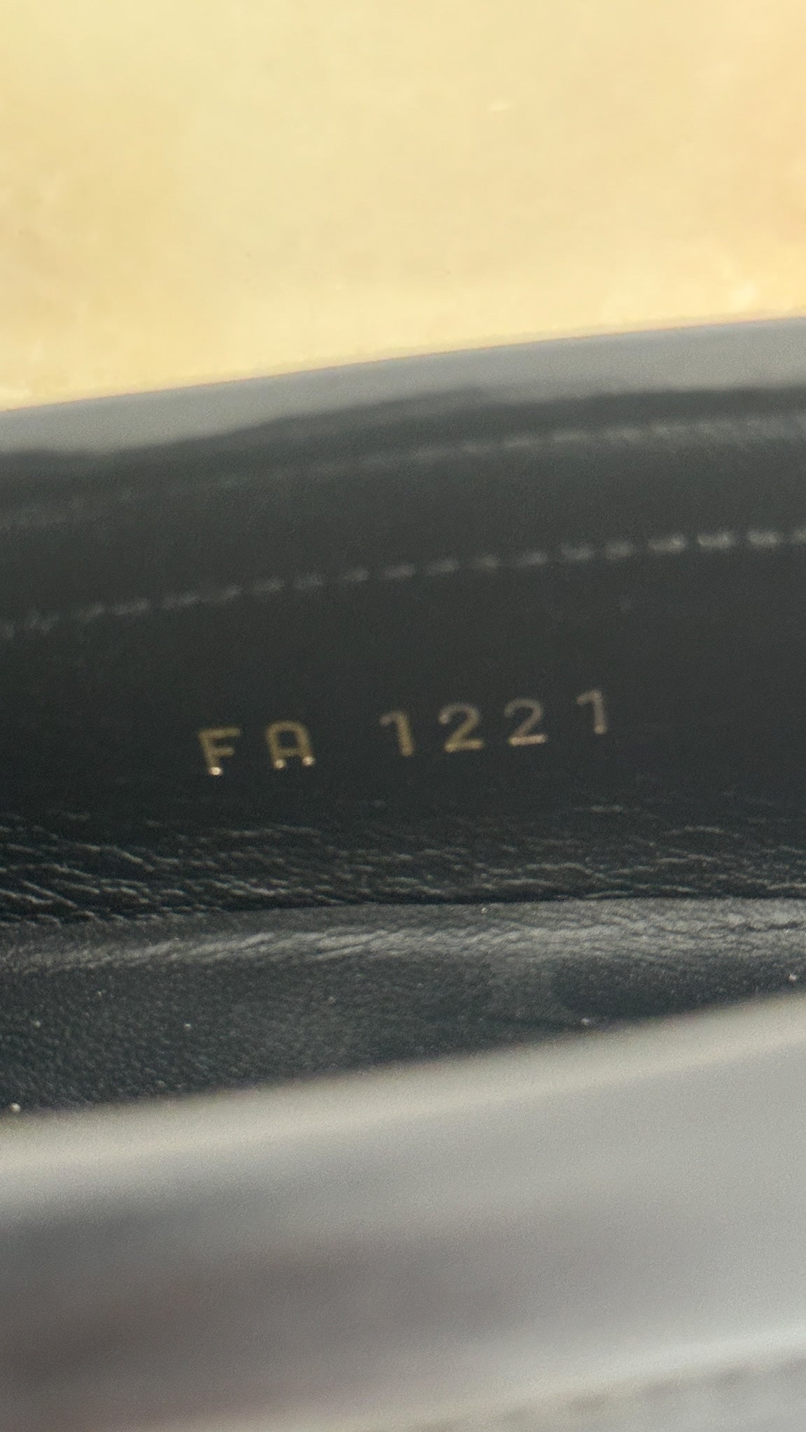 Celine Triomphe Black Leather Loafers (RRP £850) | Authentic Preloved - Reloved Again