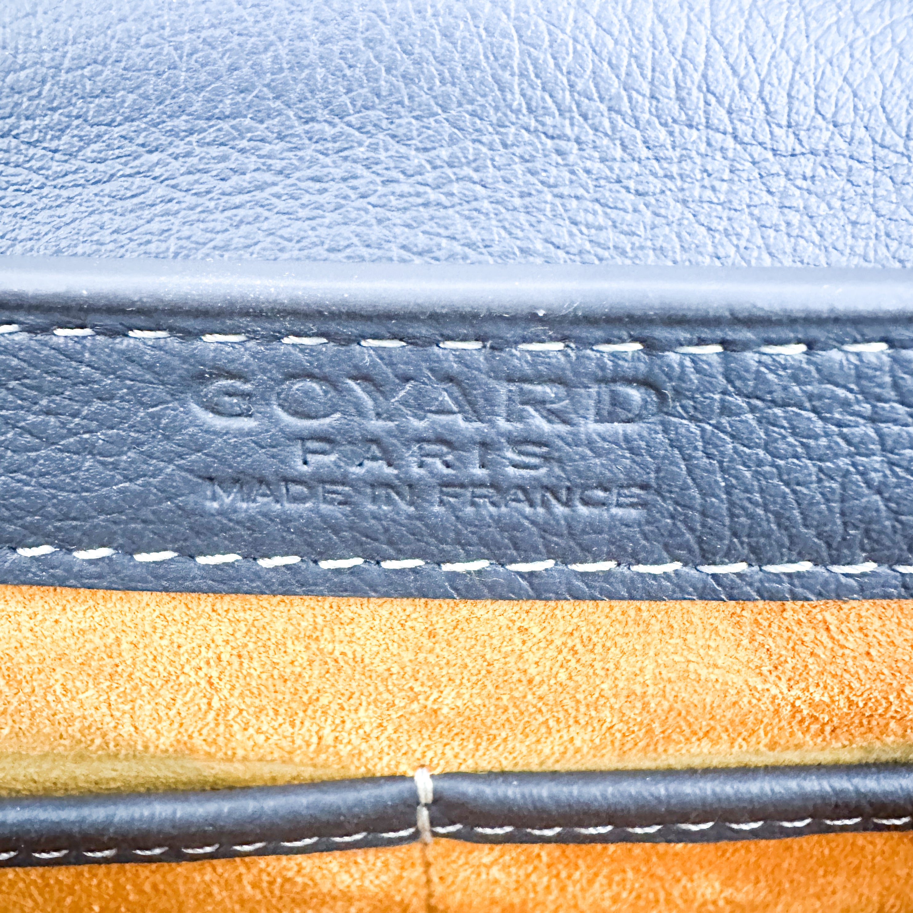 NEW Goyard 233 PM Bag in Grey Goyardine and Taurillon Leather (RRP £2500) | Authentic Preloved
