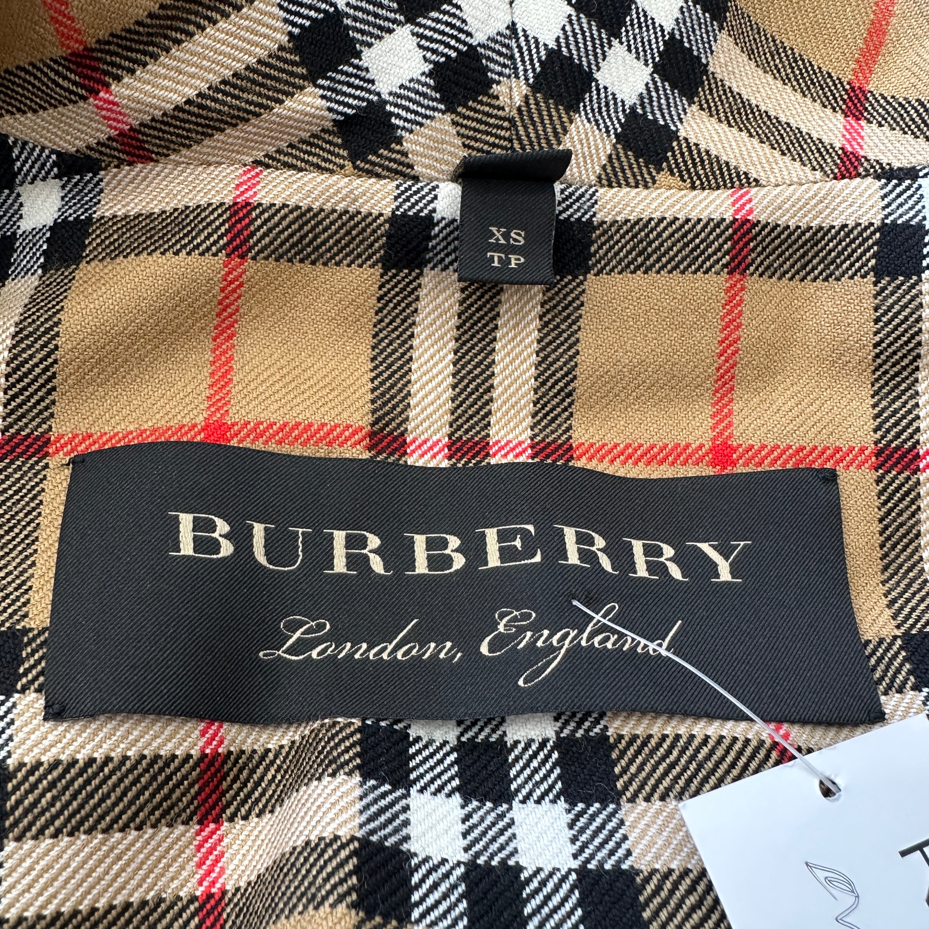 Burberry Plaid Check Coat RRP £2000 | Authentic Preloved