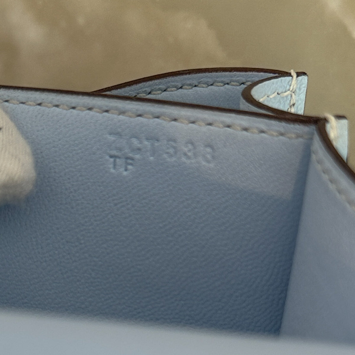 Hermès Constance 18 Bleu Brume Epsom Leather Palladium Hardware Bag – 2021 | Authentic Preloved