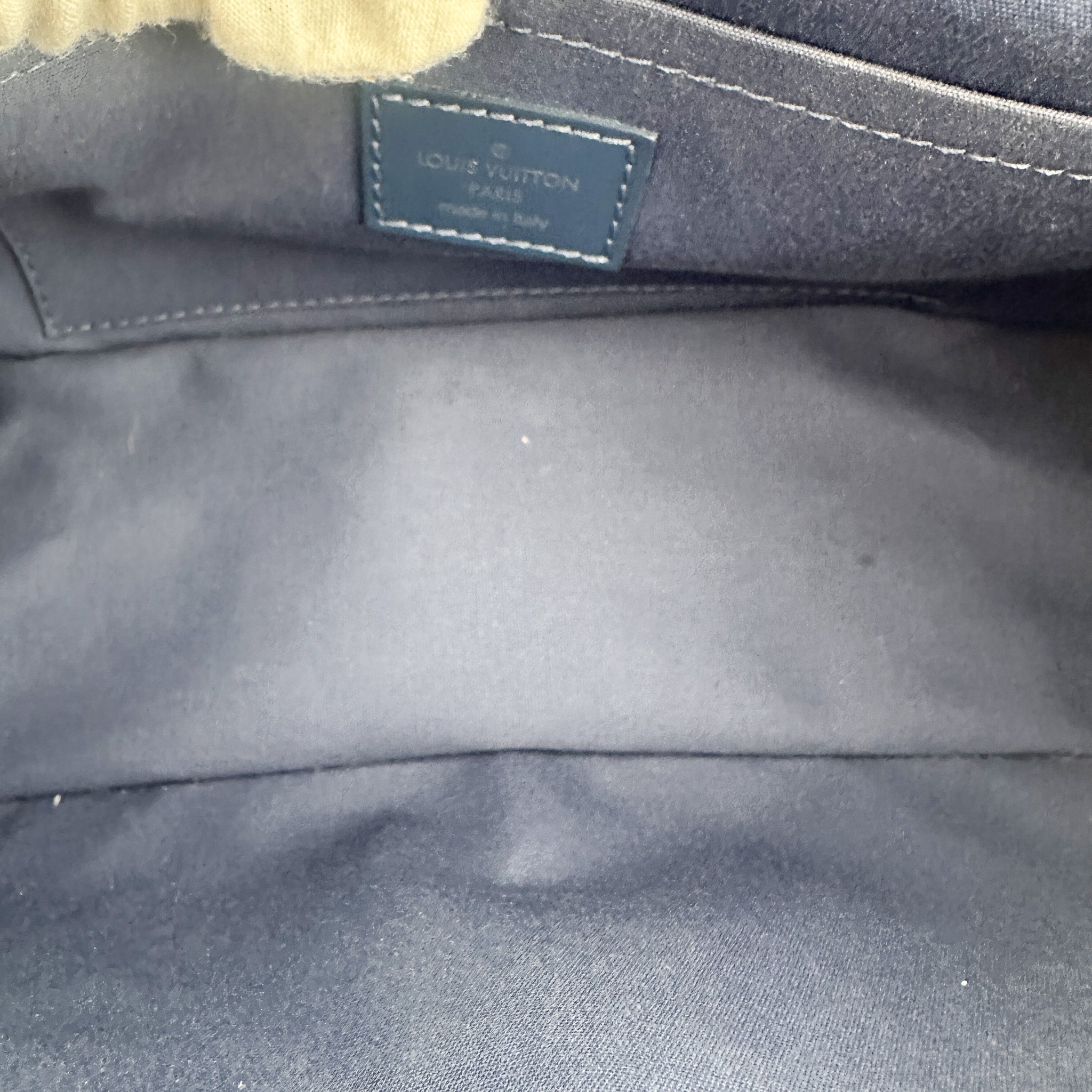 Louis Vuitton Blue Epsi Segur Bag RRP £1050 | Authentic Preloved