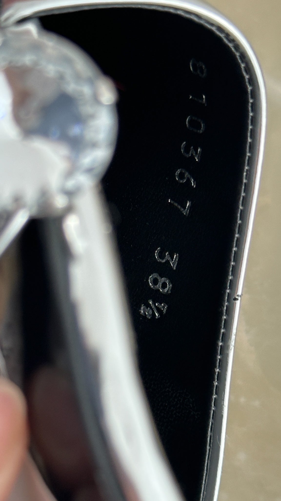 Stella McCartney Elsa Embellished Metallic Slingback Pumps UK 5.5 (RRP £600) | Authentic Preloved