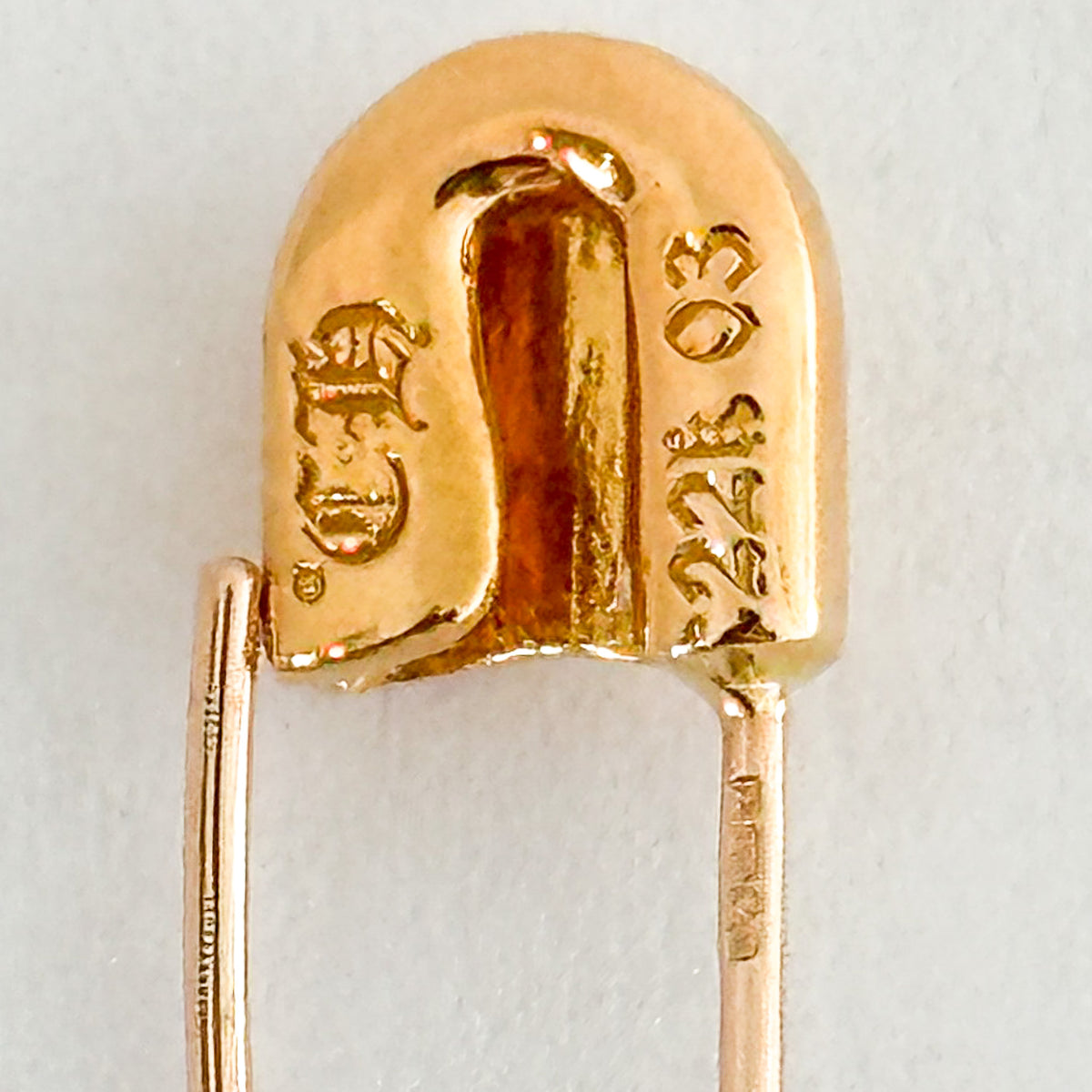 Chrome Hearts Gold Safety Pin (RRP £1680) | Authentic Preloved FINAL SALE