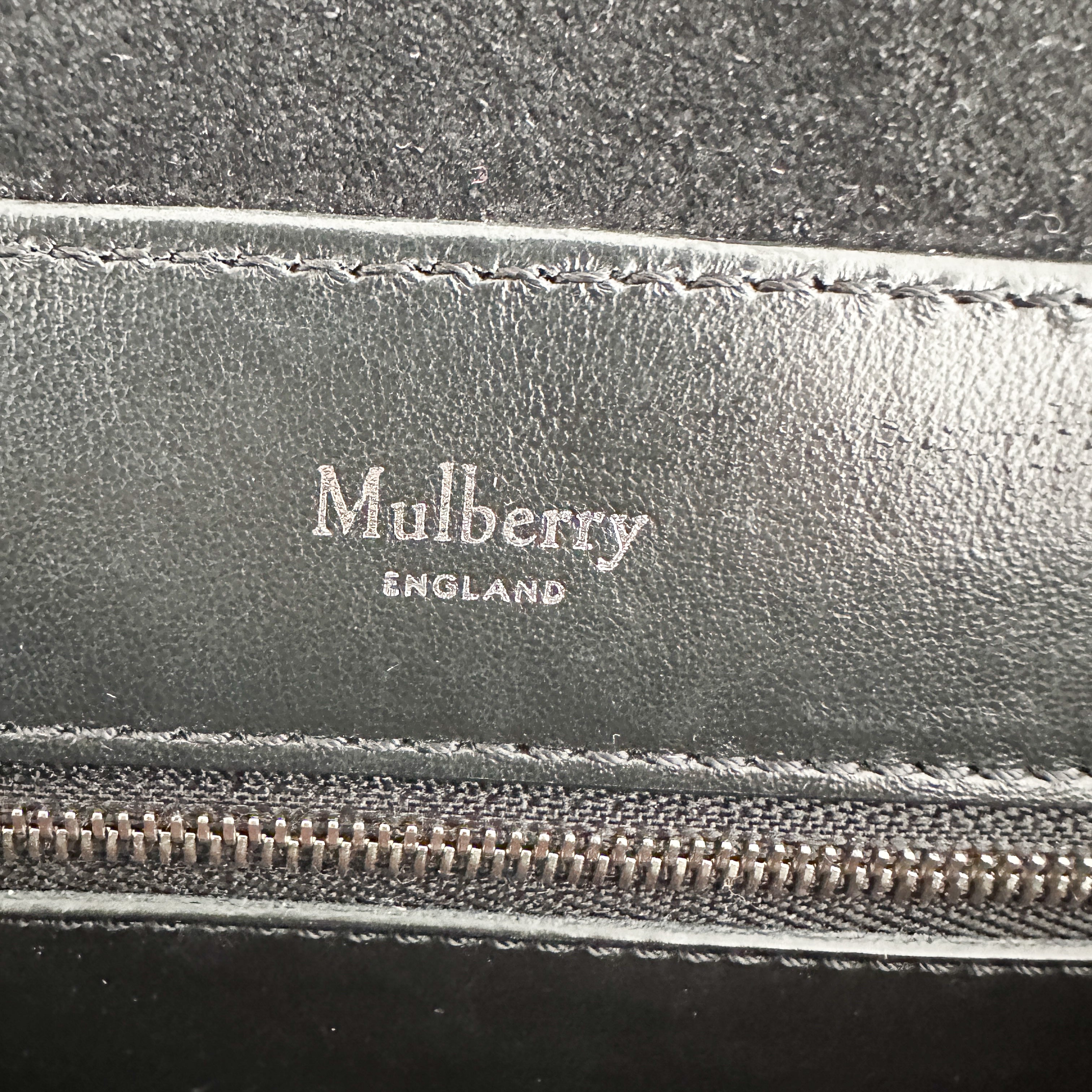 Mulberry Black Bayswater Mini Quilted Backpack (RRP £695) | Authentic Preloved