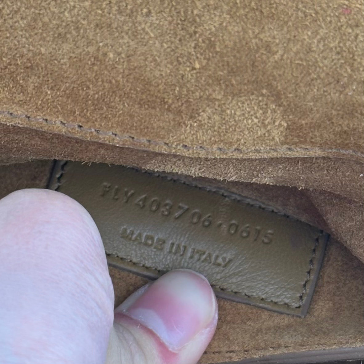 Saint Laurent Brown Suede Fringe Crossbody Bag | Authentic Preloved