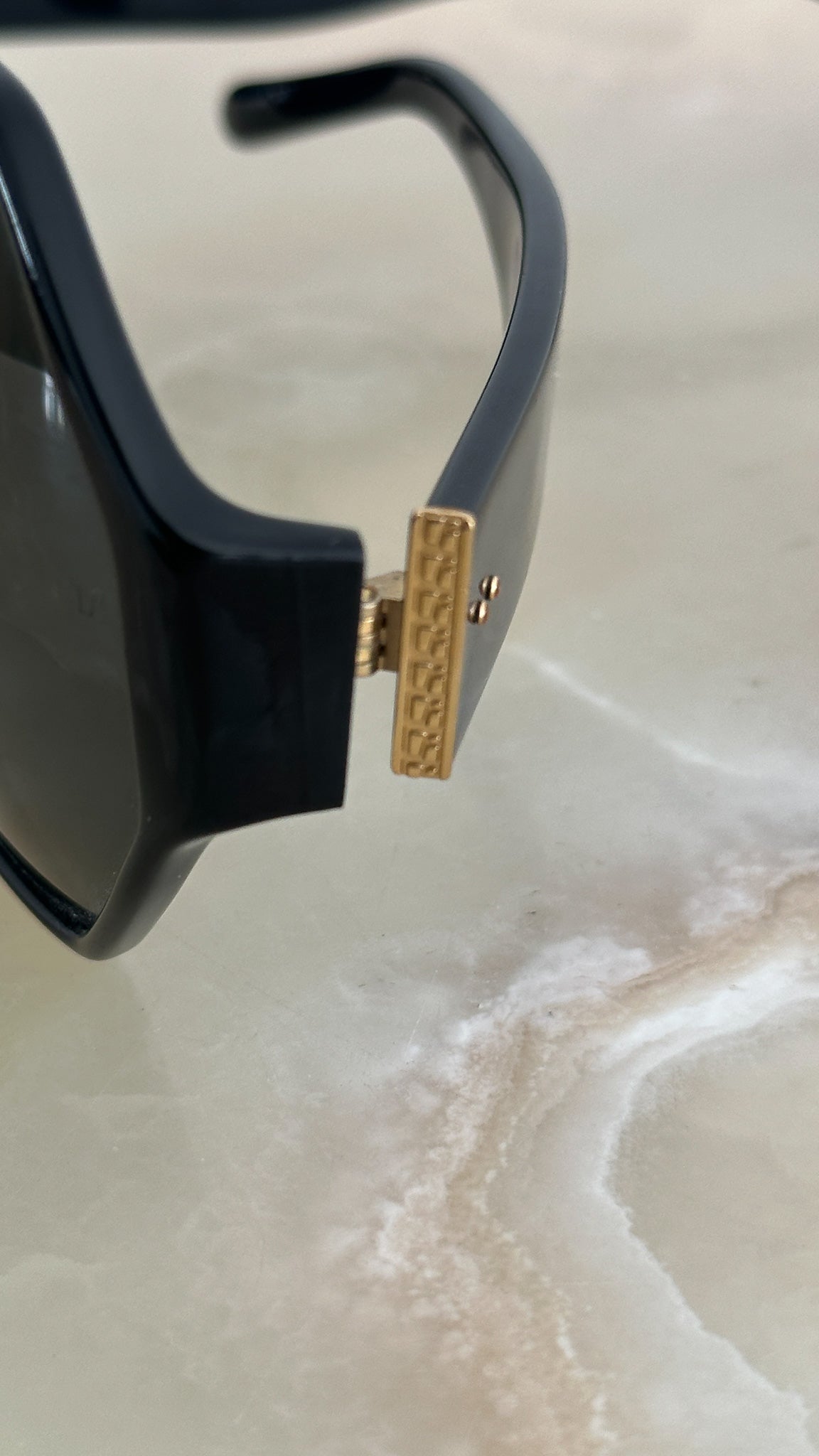 Linda Farrow Paloma Hexagon Sunglasses Polarized Lens (RRP £415) | FINAL SALE Authentic Preloved - Reloved Again