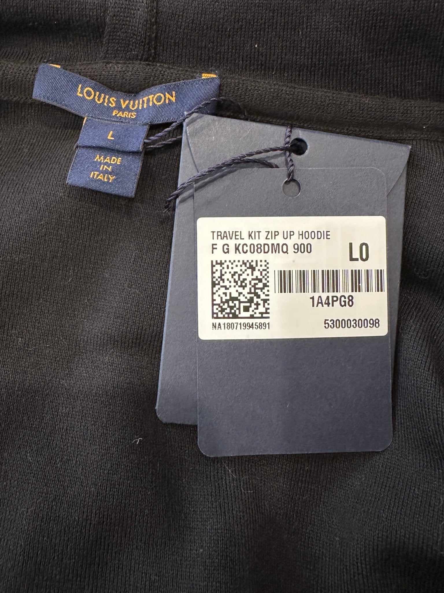 NEW Louis Vuitton Black Travel Kit Sweatsuit RRP £1.85K | Authentic Preloved - Reloved Again