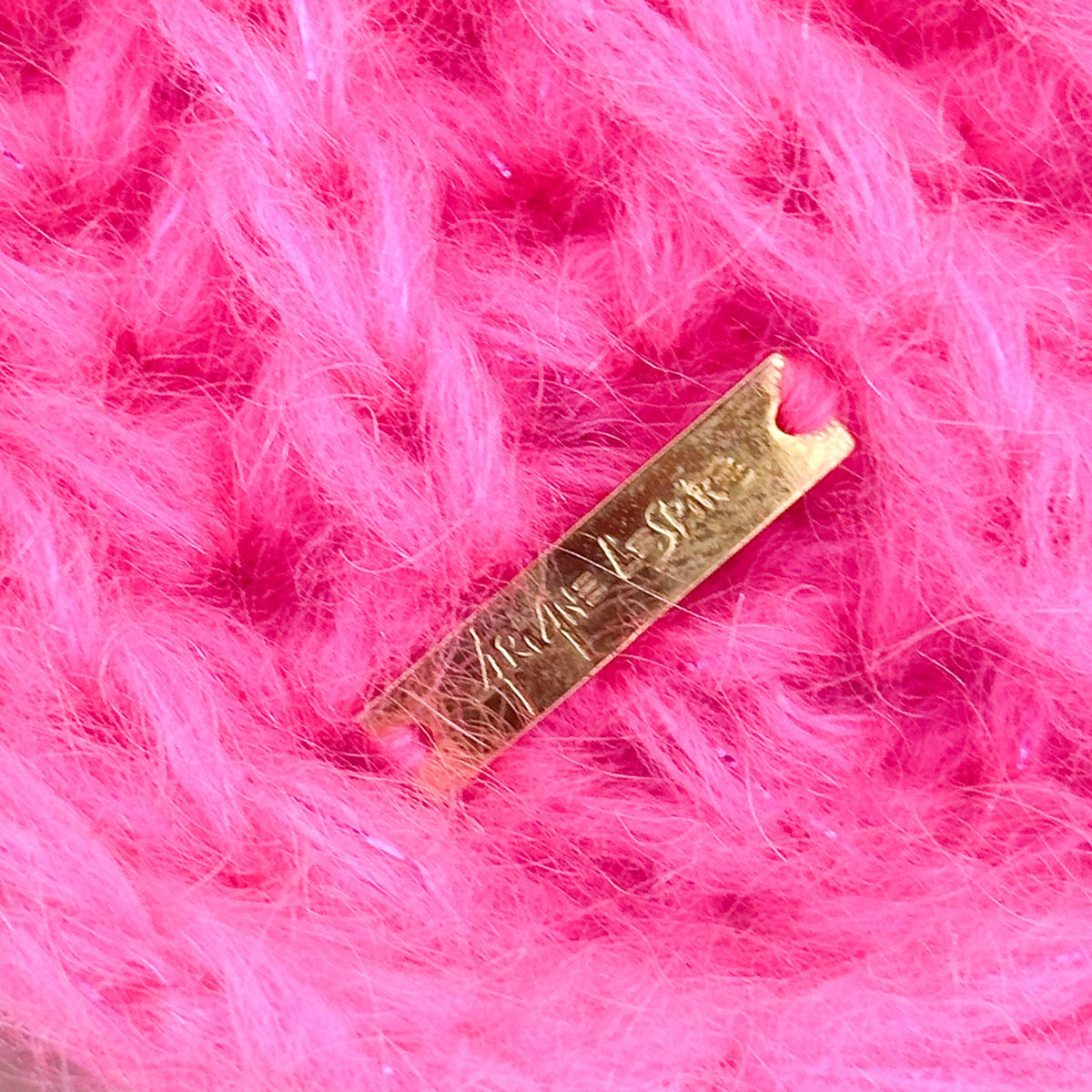 Ariane Lespire Pink Wool Scarf (RRP £100) | Authentic Preloved - Reloved Again