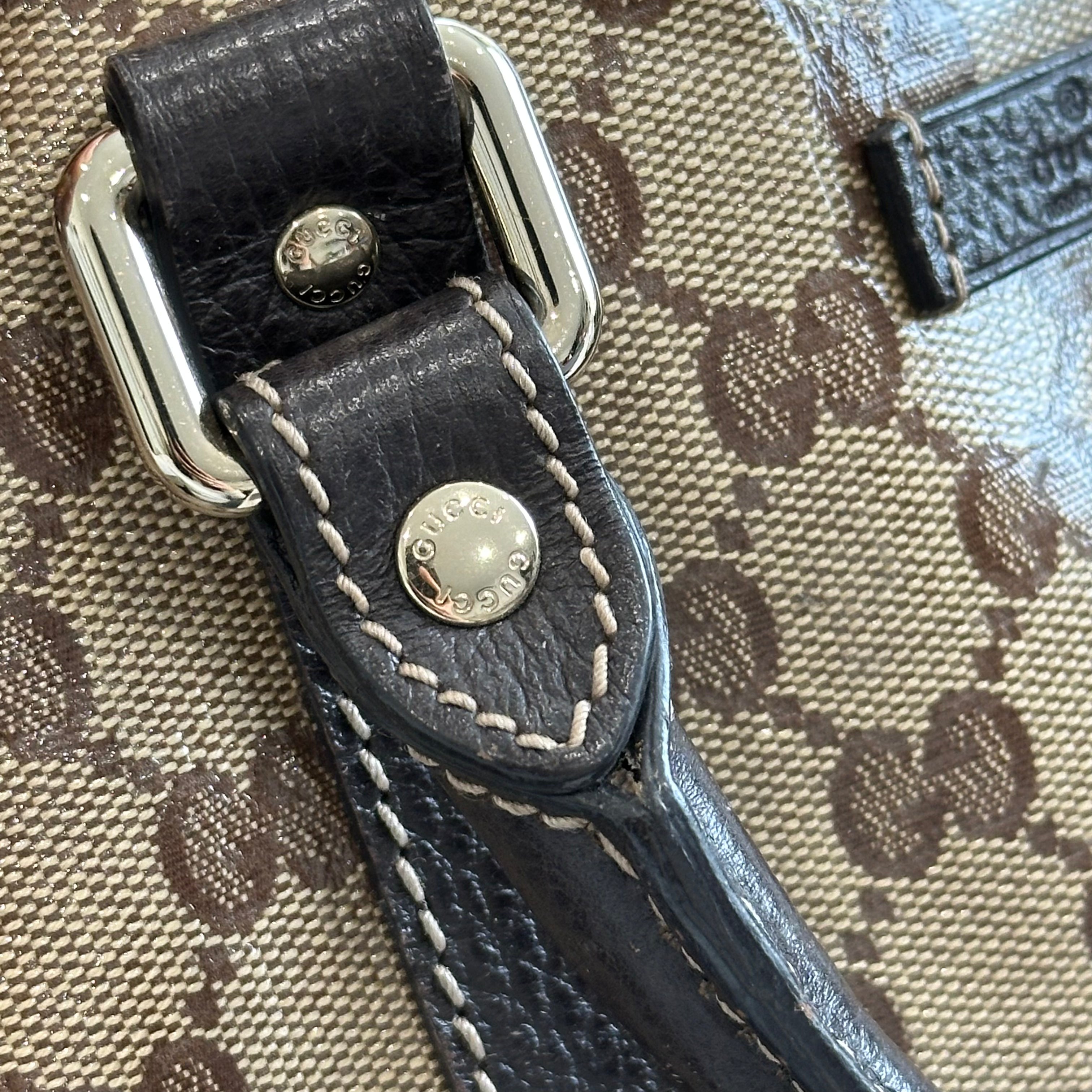 Gucci Monogram Boston Bag | Authentic Preloved