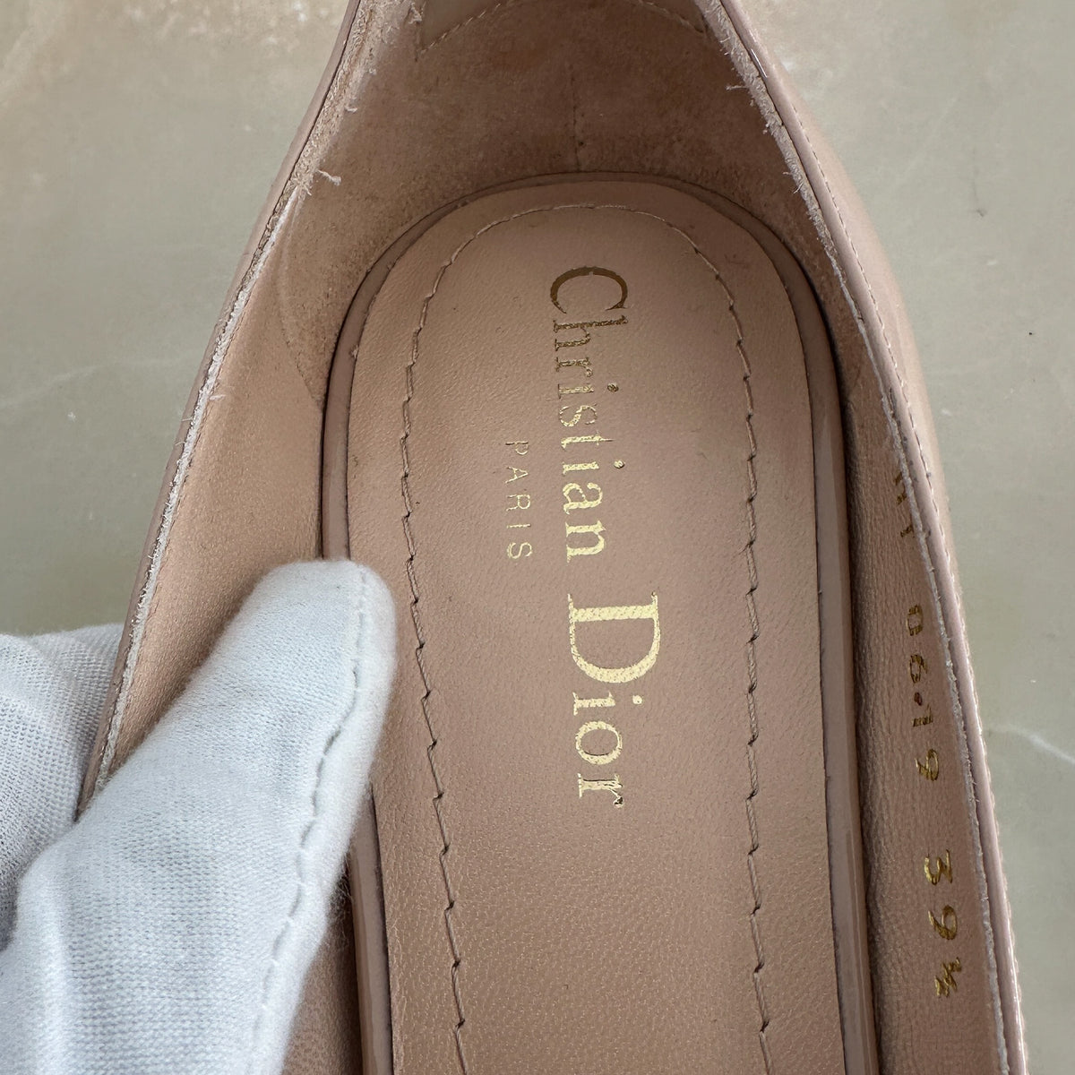 Dior Pump-D-Moi Nude Calfskin Heels (RRP £550) | Authentic Preloved