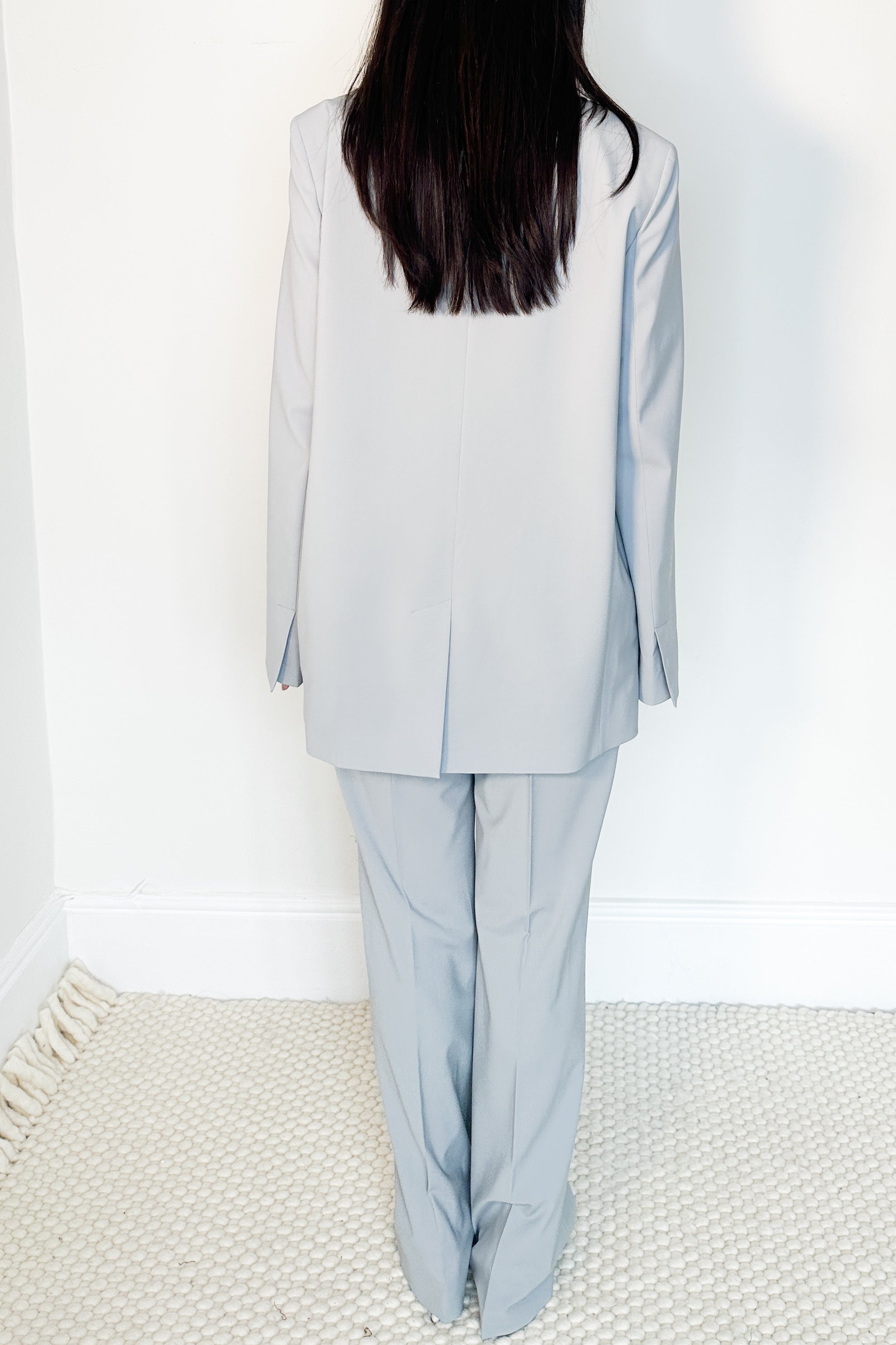 wool trouser suit