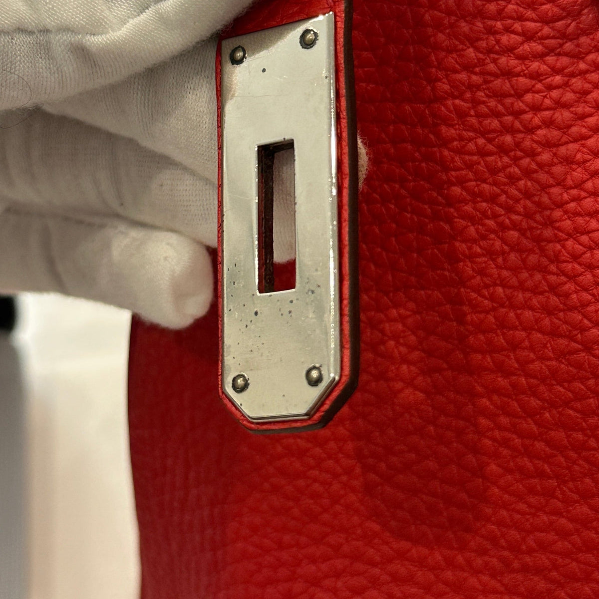 Hermes Birkin 30 Togo Palladium Hardware Rouge Casaque | Authentic Preloved - Reloved Again