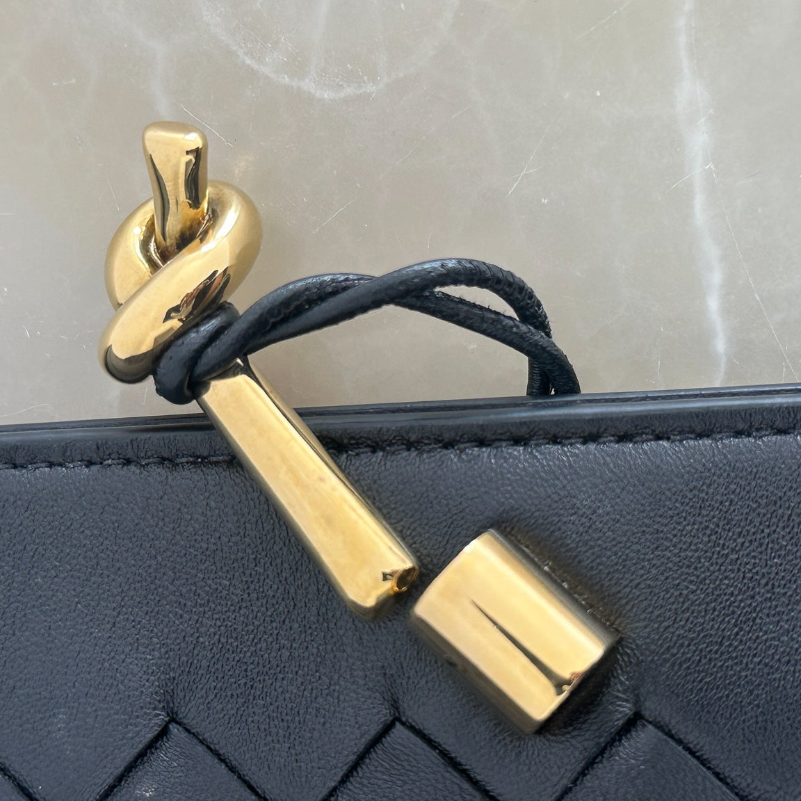Bottega Andiamo Boat Pouch (RRP £1355) Authentic Preloved