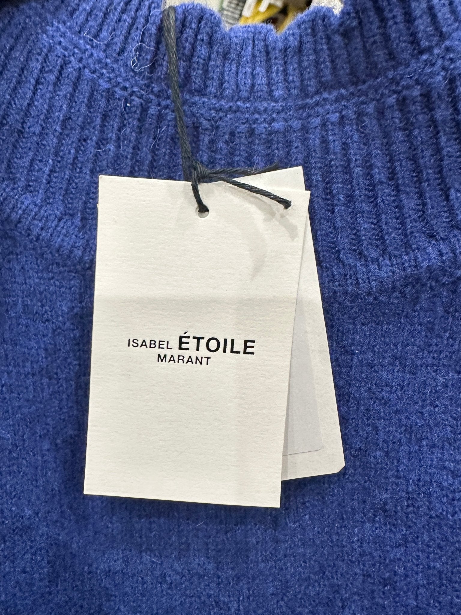 NEW Isabel Marant Etoile Lucile Blue Jumper RRP £395 | Authentic Preloved [final sale] - Reloved Again