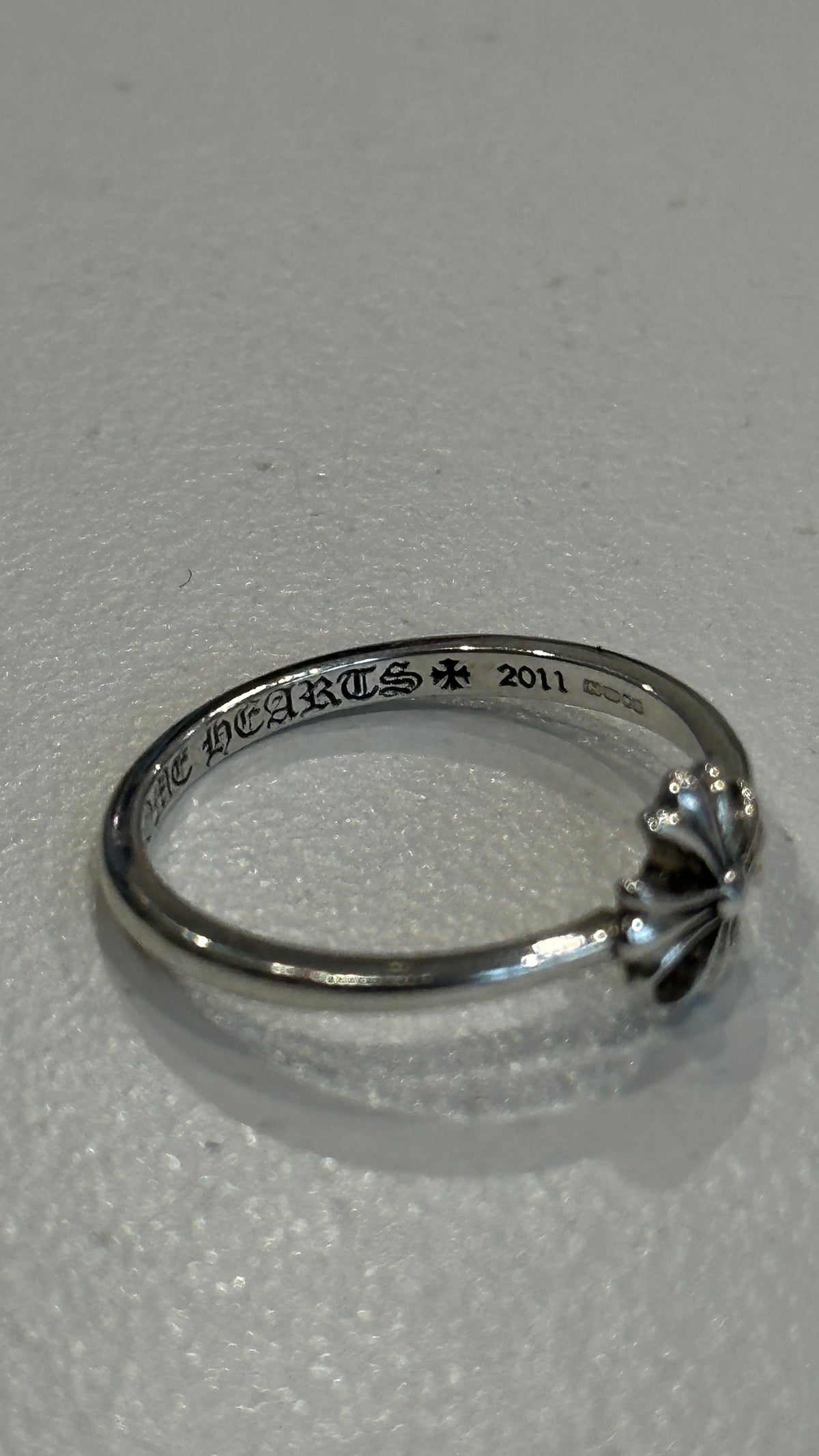 Chrome Hearts Silver Bubblegum Ring Silver 2011 (RRP £510) | FINAL SALE Authentic Preloved
