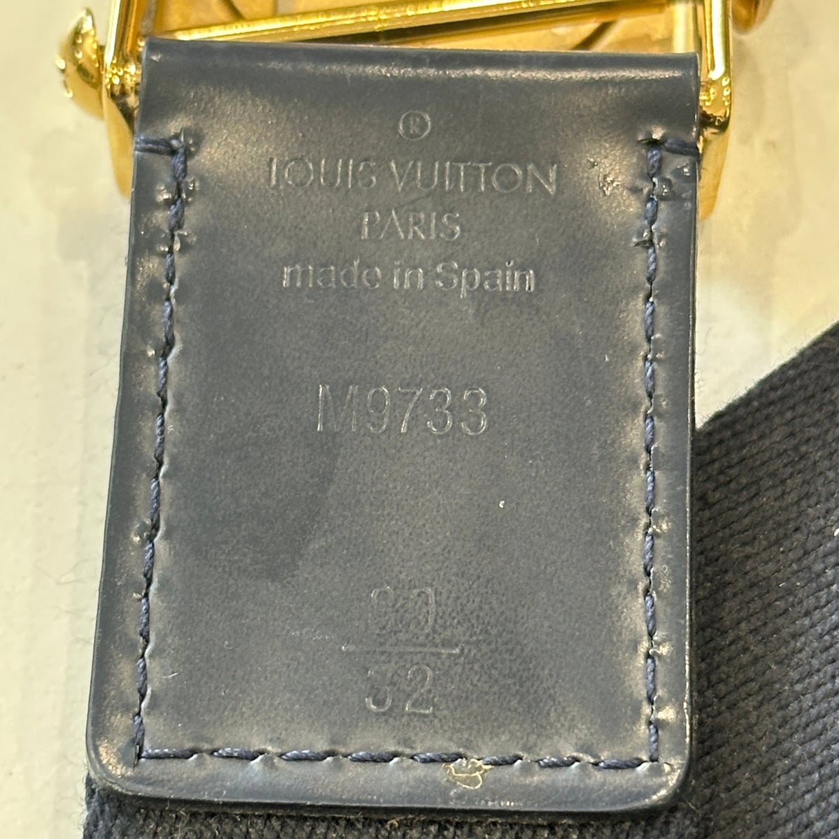 Louis Vuitton Canvas Monogram Buckle Belt | FINAL SALE Authentic Preloved - Reloved Again