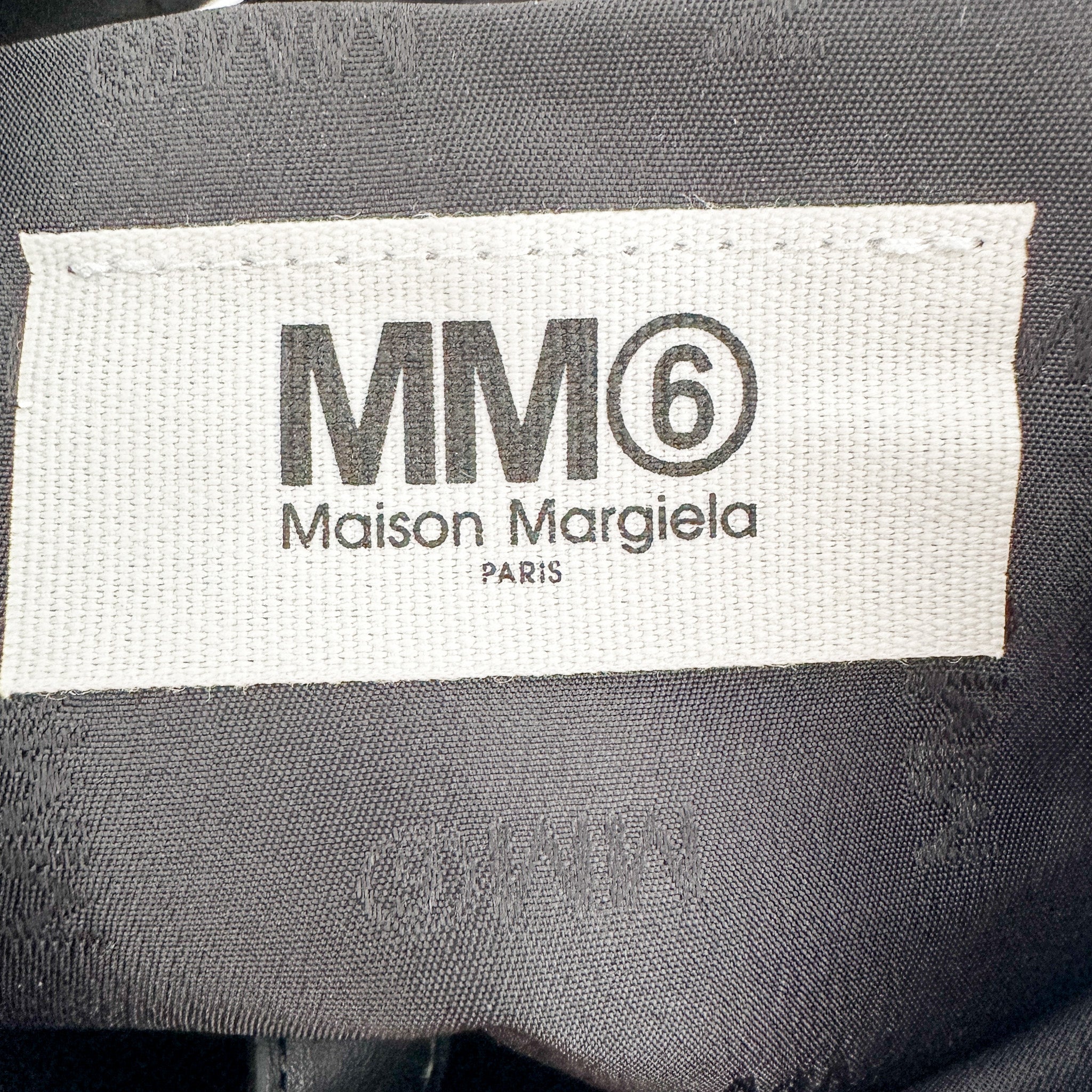 Maison Margiela MM6 Classic Japanese Black Bag RRP £420 | Authentic Preloved