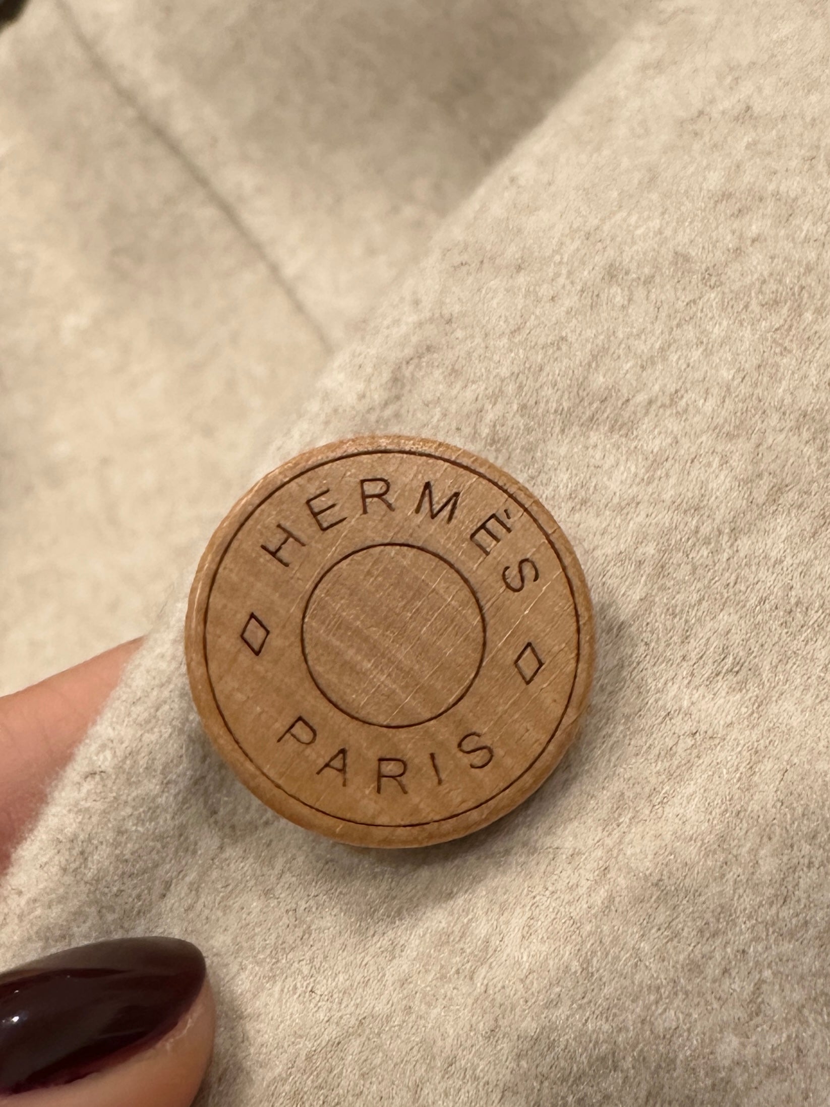 NEW Hermes Beige Long Droit Cashmere Gilet RRP £4K | Authentic Preloved