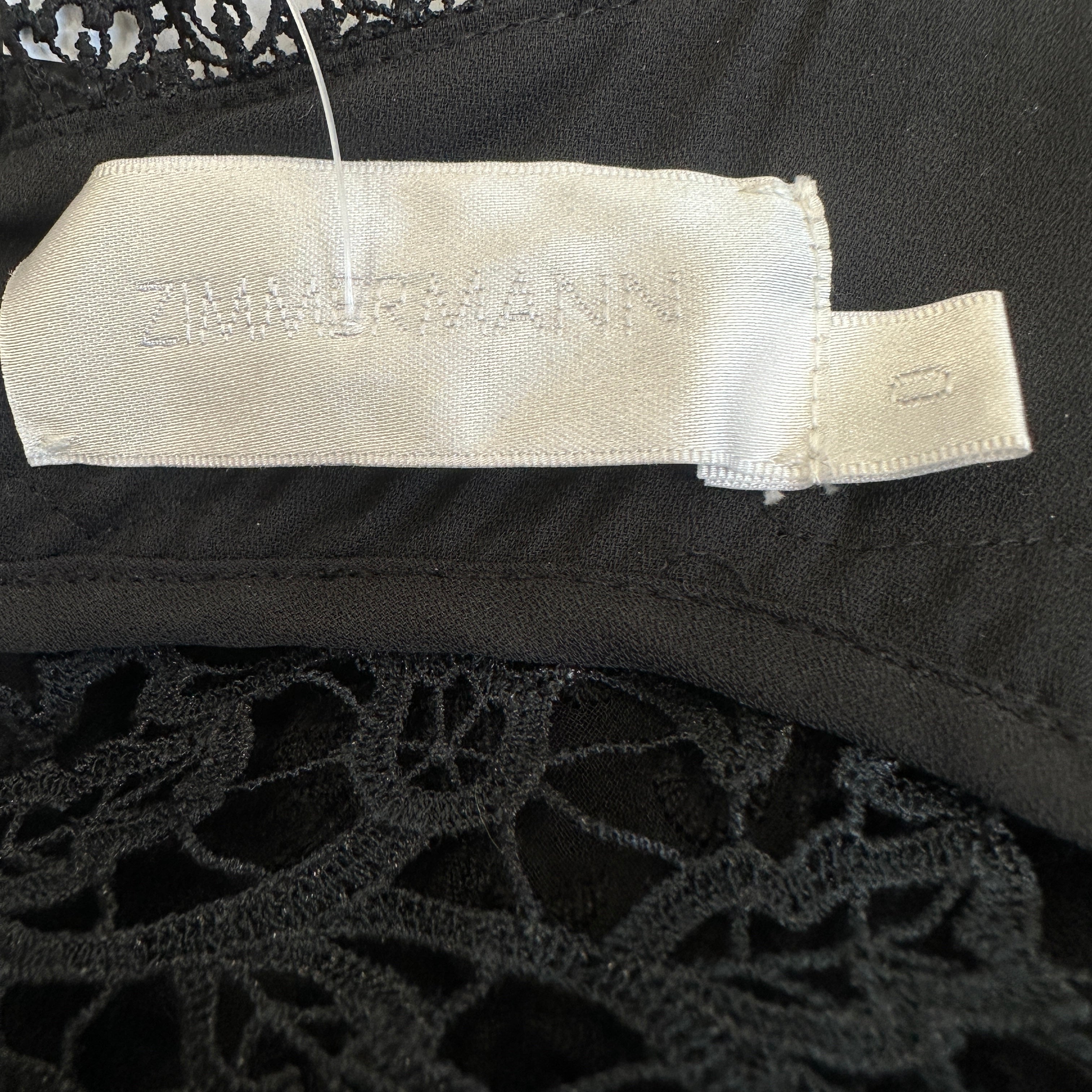 Zimmermann Black Broderie Anglaise Lace Playsuit (RRP £550) | Authentic Preloved