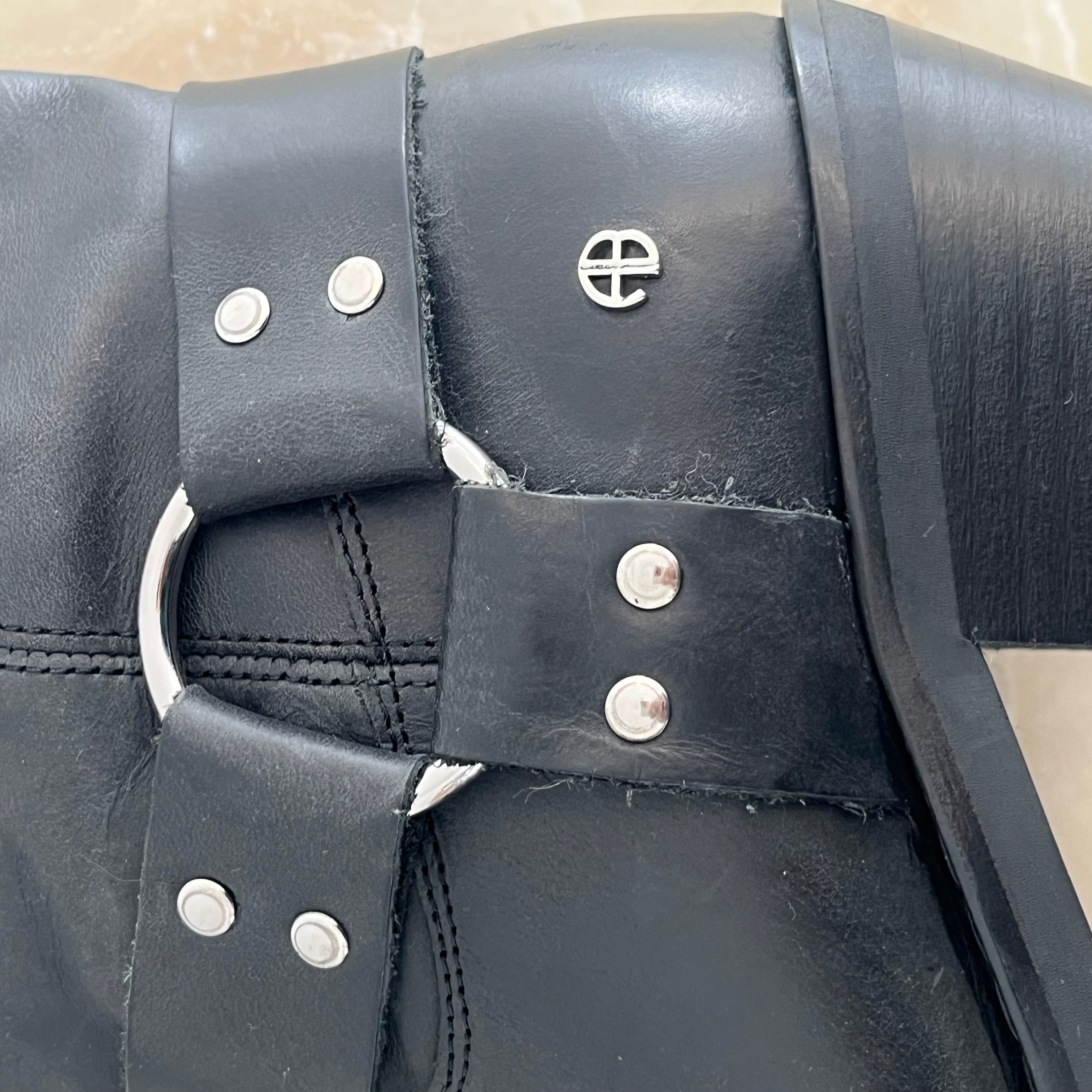 Anine Bing Mid Biker Boots (RRP £380) | Authentic Preloved