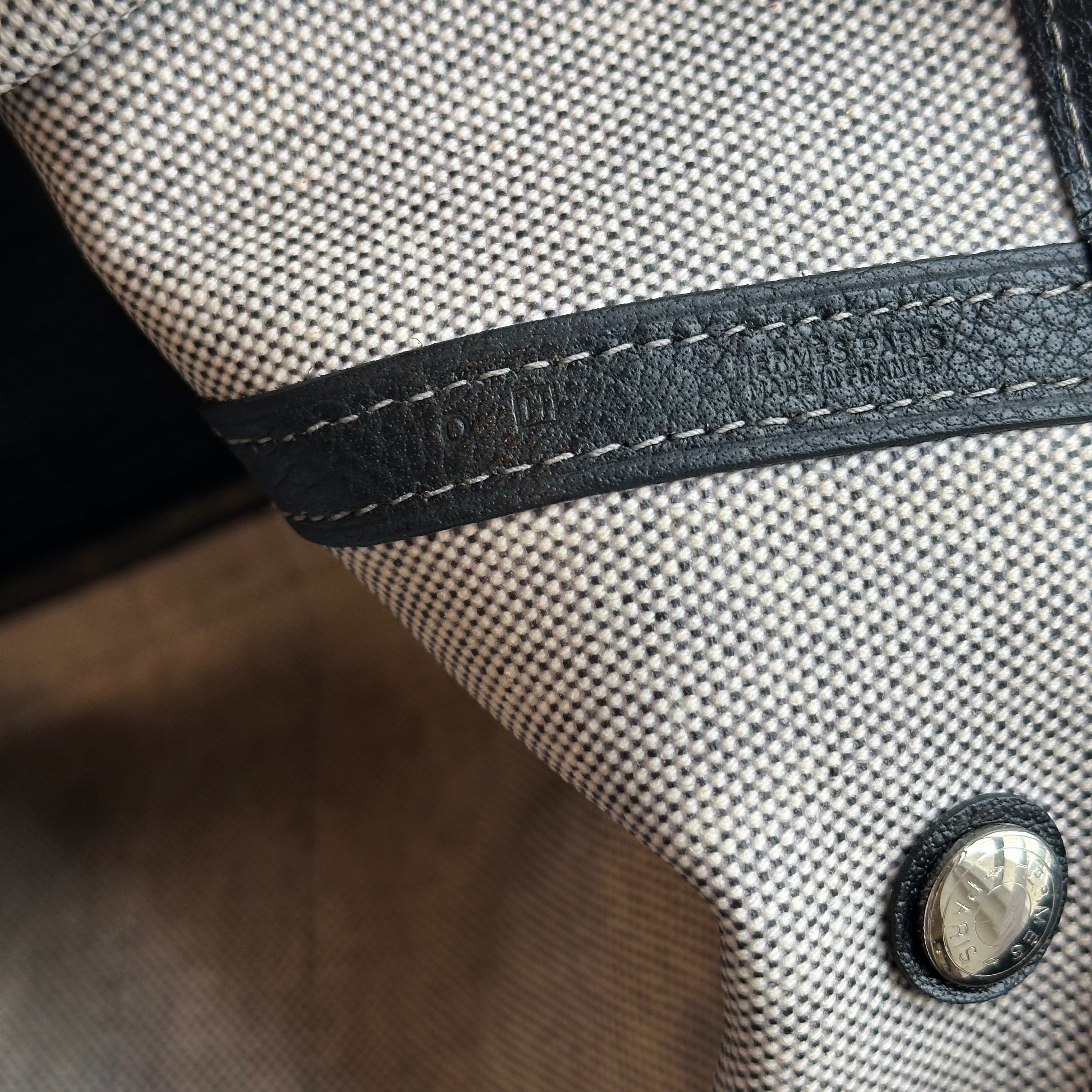 Hermes Garden Party 36 Tote Bag in Black RRP £2500 | Authentic Preloved