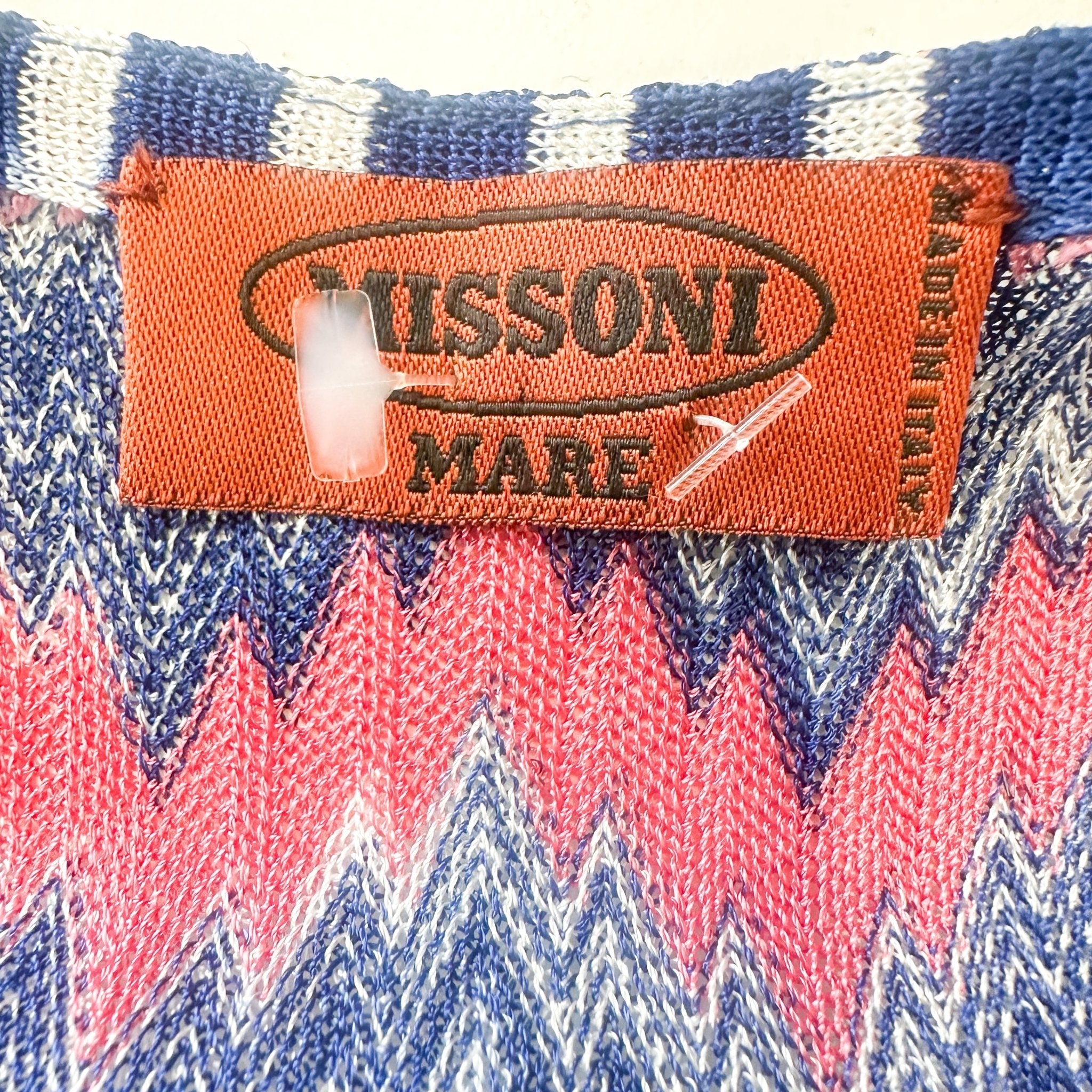 Missoni Pink & Blue Silk Blend Playsuit (RRP £550) | Authentic Preloved - Reloved Again