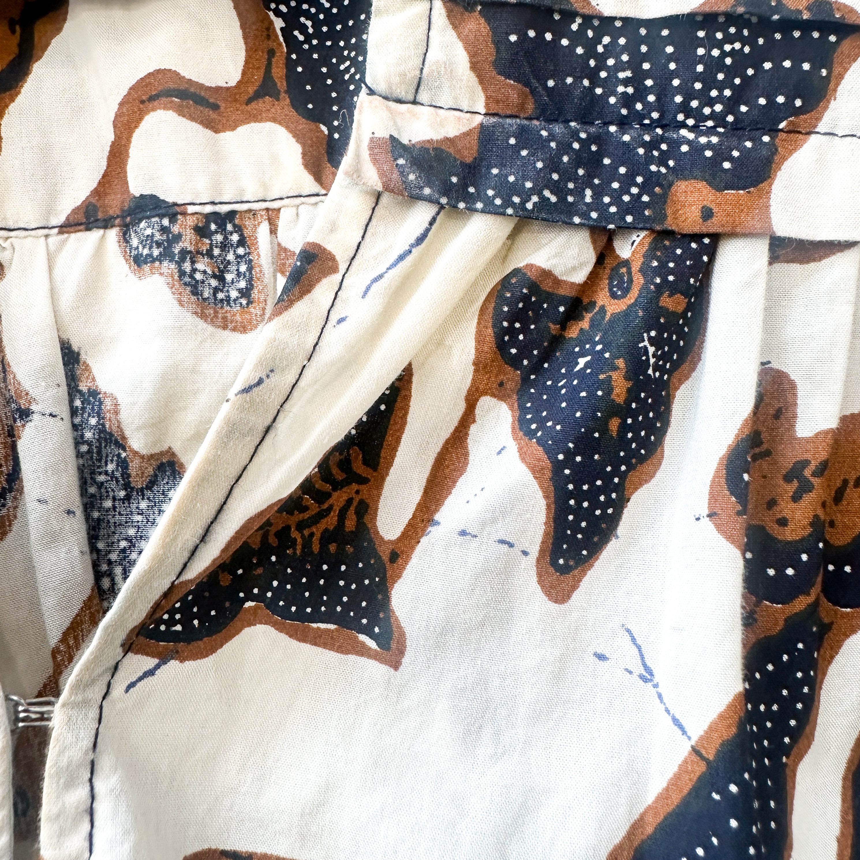 Ulla Johnson Liv Cream & Brown Botanical Print Mini Dress (RRP £650) | Authentic Preloved