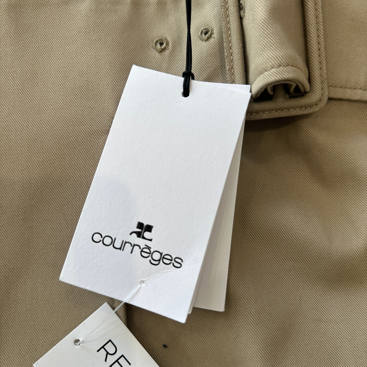 NEW Courreges Utility Buckle Belt Skirt (RRP 660) | Authentic Preloved