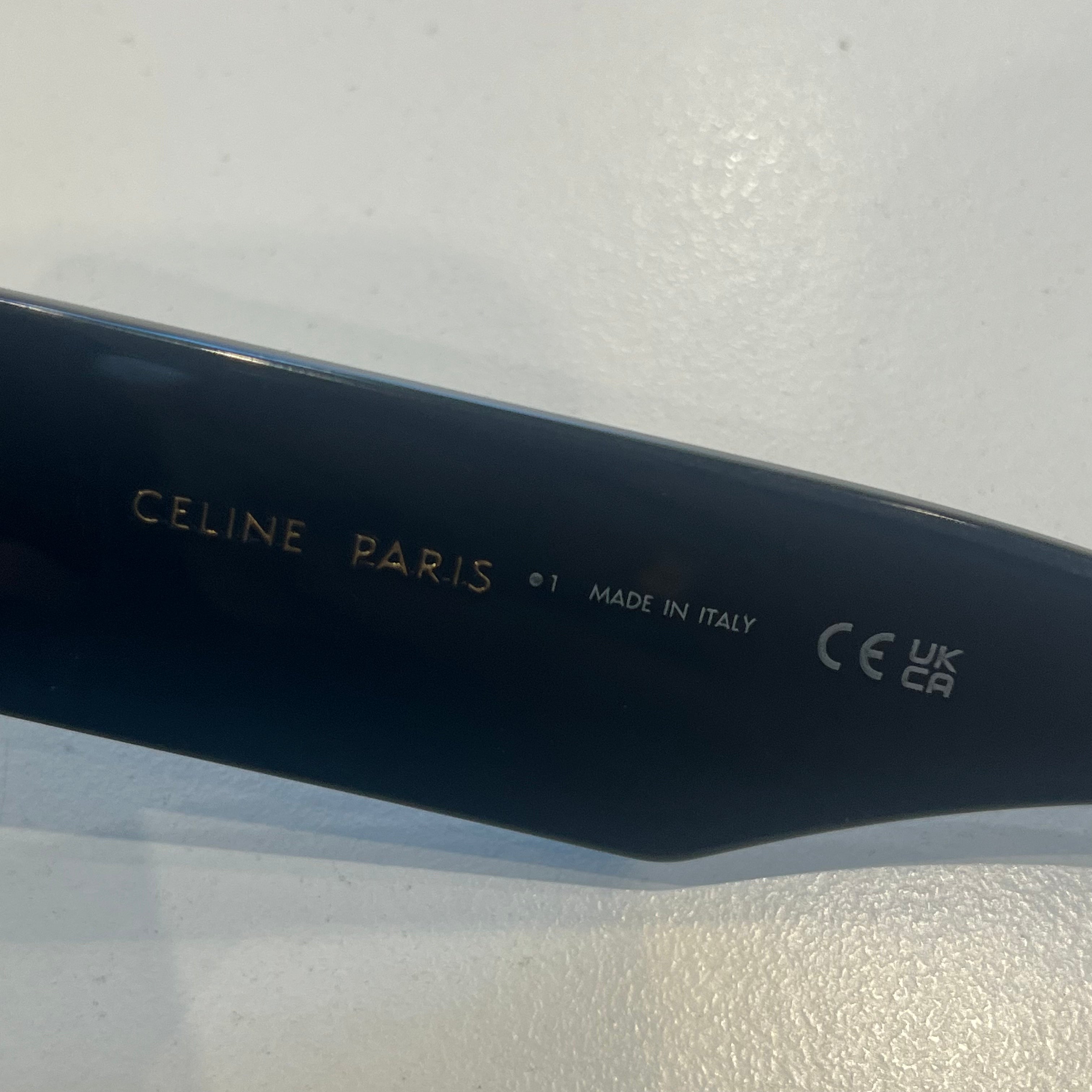 Celine Bold 3 Dots Rectangle Sunglasses (RRP £360) | FINAL SALE Authentic Preloved