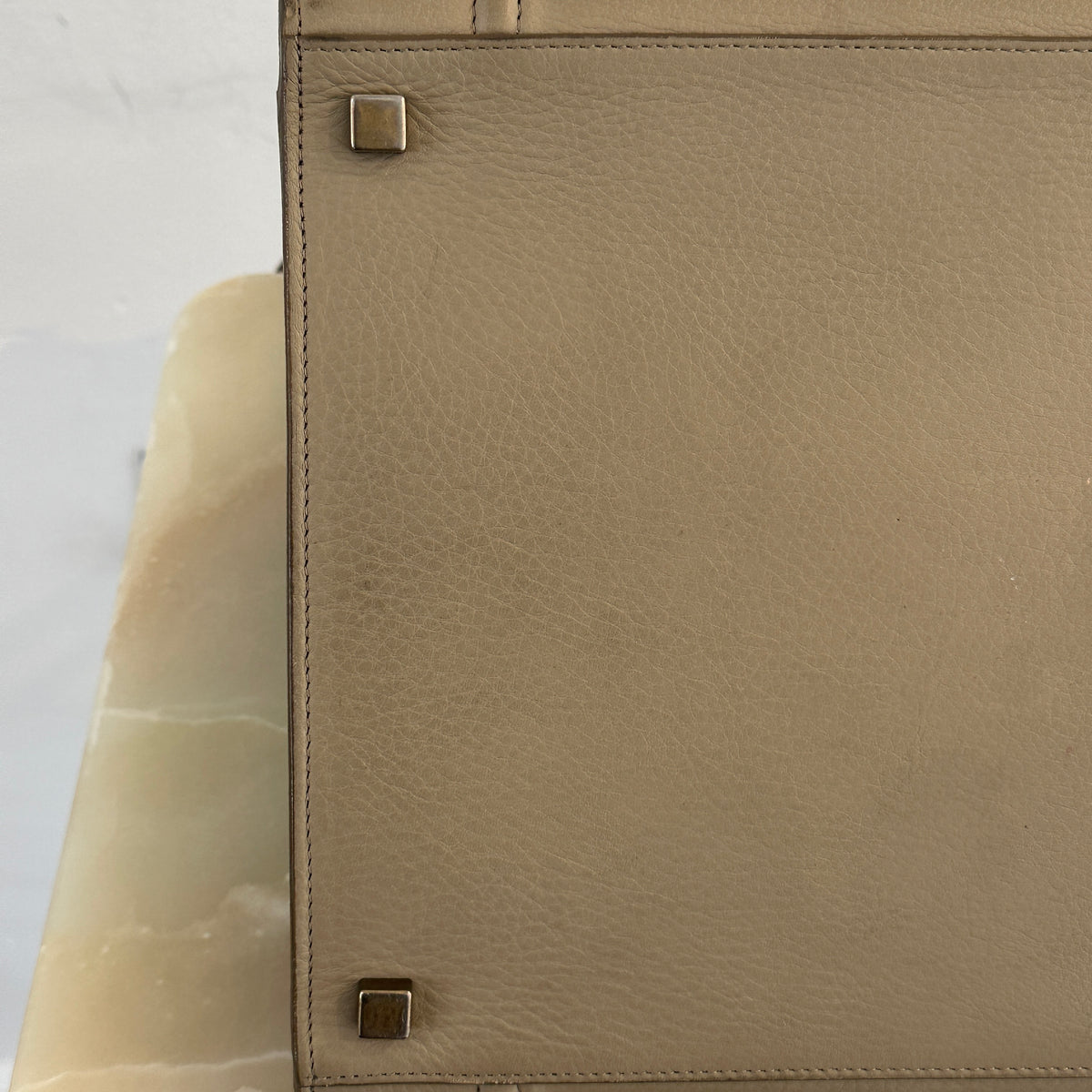 Céline Medium Phantom Luggage Tote in Taupe Leather (RRP £2400) | Authentic Preloved