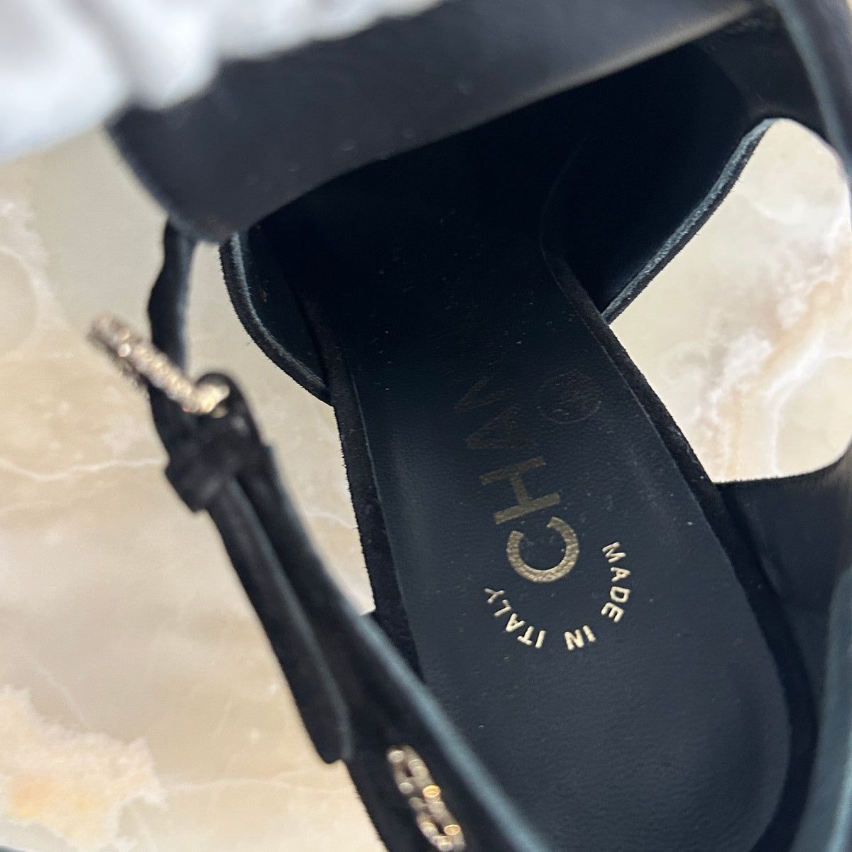 Chanel Suede Boot Heels (RRP £1200) | Authentic Preloved