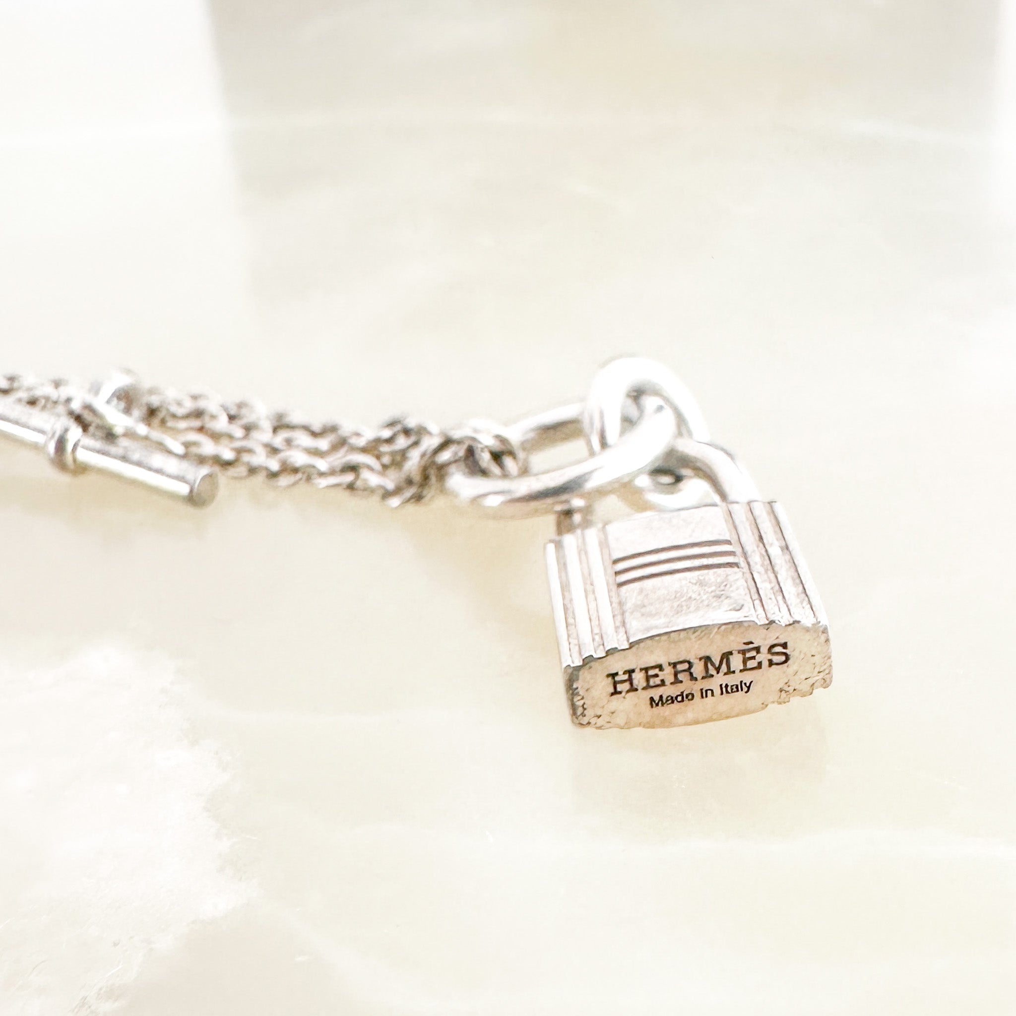 Hermes O'Kelly Necklace in Sterling  Silver RRP £1000 | Authentic Preloved FINAL SALE