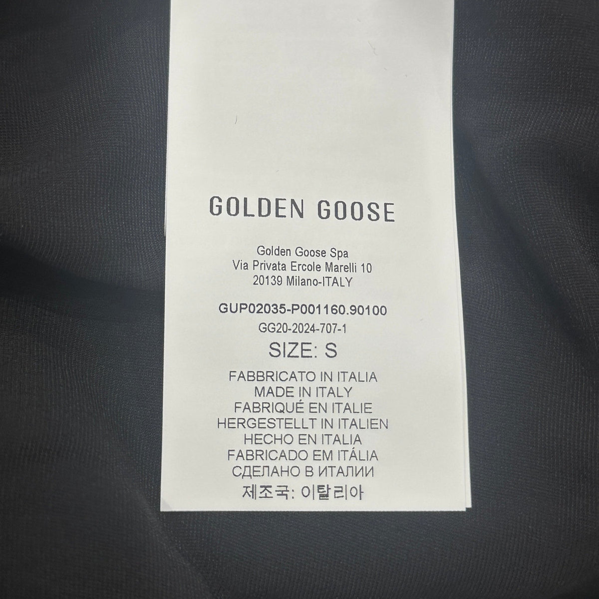 NEW Golden Goose Journey Velvet Shirt (RRP £450) | Authentic Preloved - Reloved Again