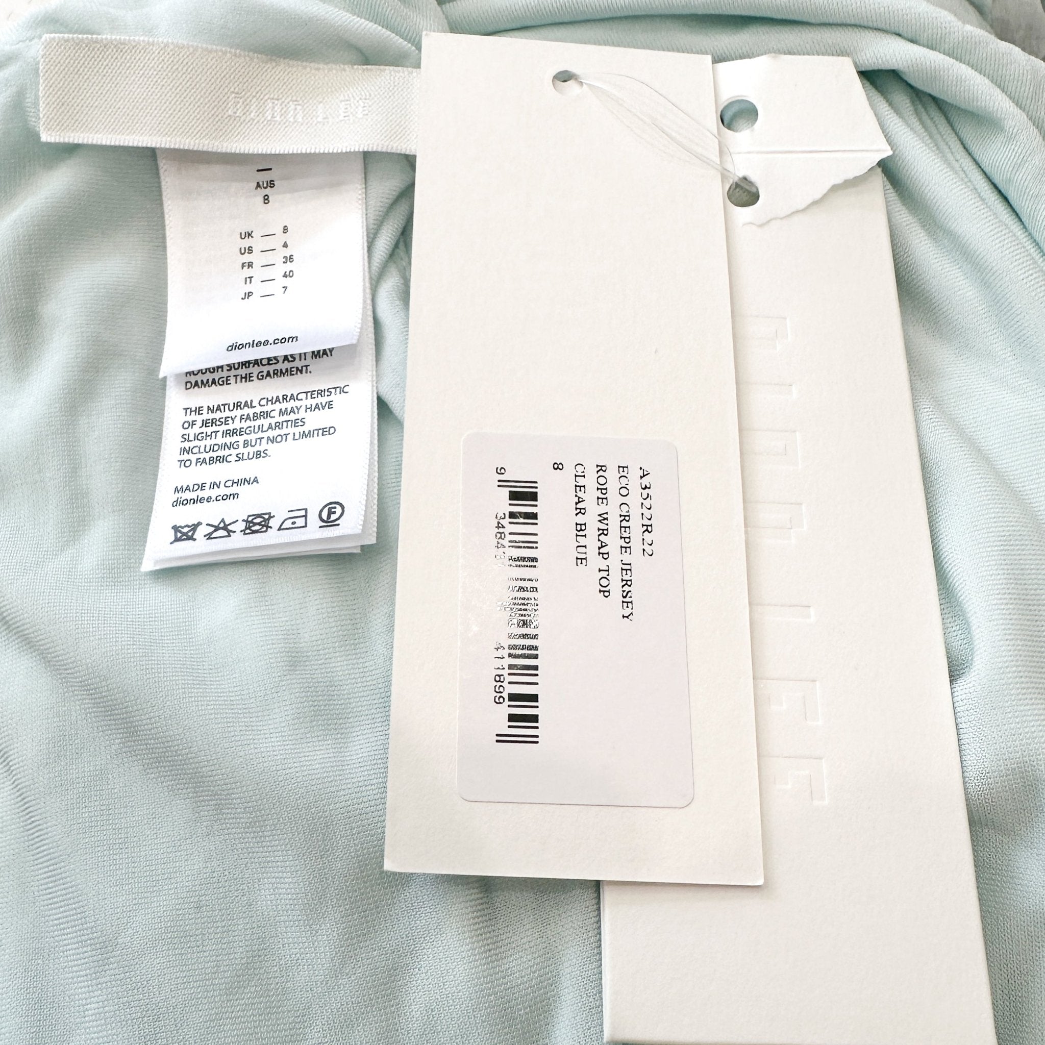 NEW Dion Lee Clear Blue Rope Wrap Top & Skirt Set (RRP £650) | Authentic Preloved - Reloved Again