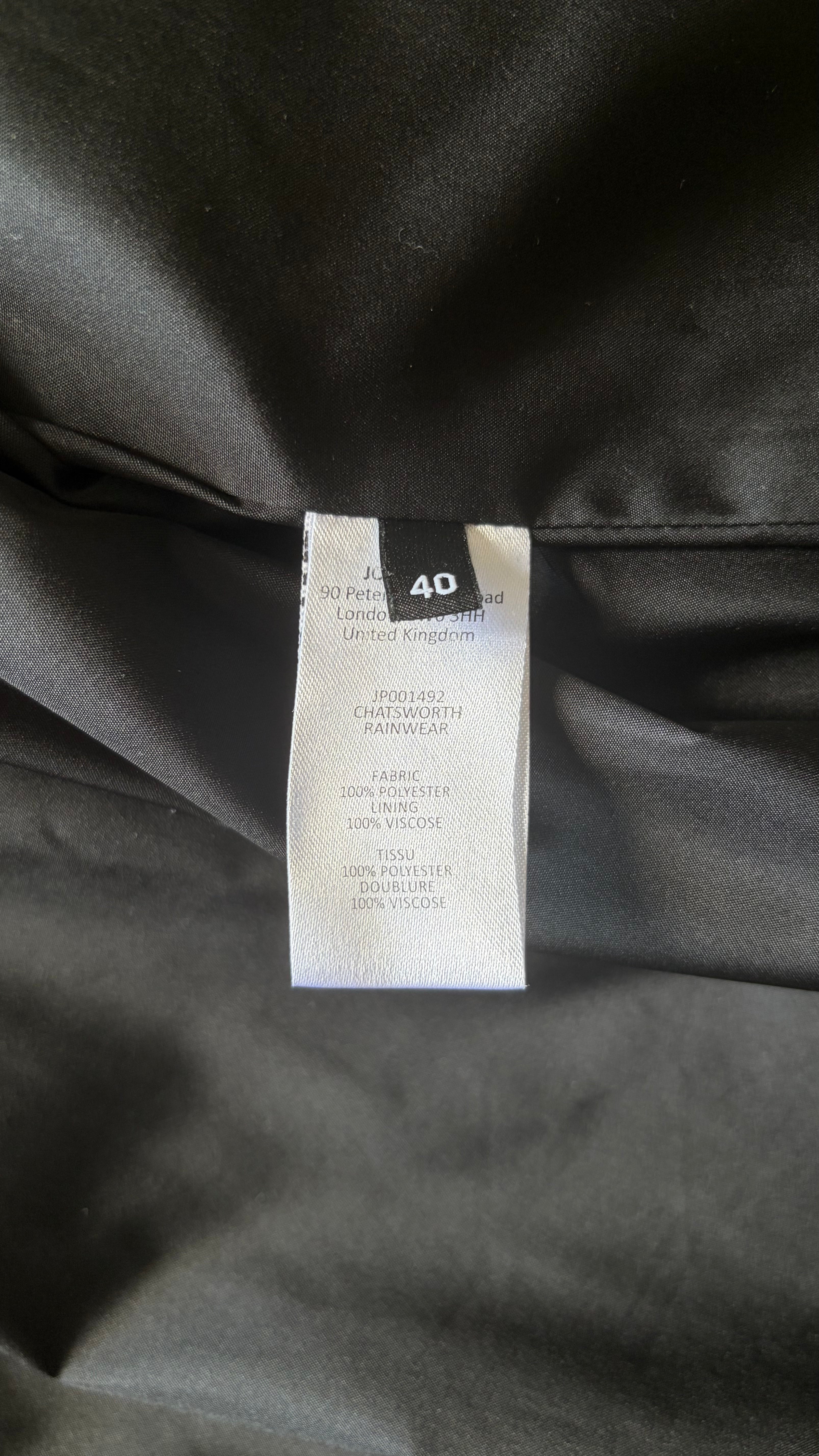 Joseph Chatsworth Rain Trench Coat RRP £550