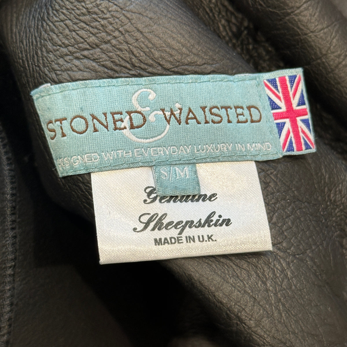 Stoned and Waisted Leopard Print Long Shearling Coat (RRP £1600) | Authentic Preloved