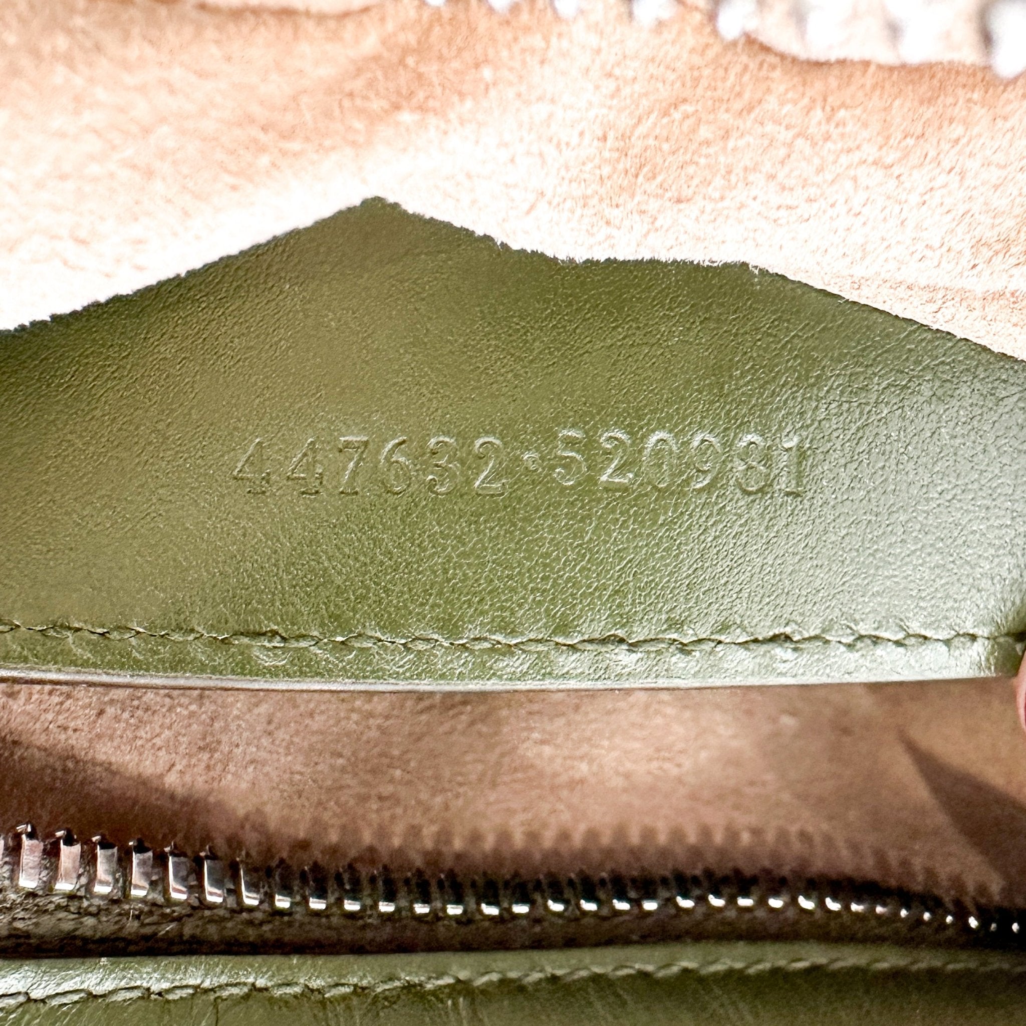Gucci GG Marmont Small Matelassé Crossbody Bag in Olive Green (RRP £1460) | Authentic Preloved - Reloved Again