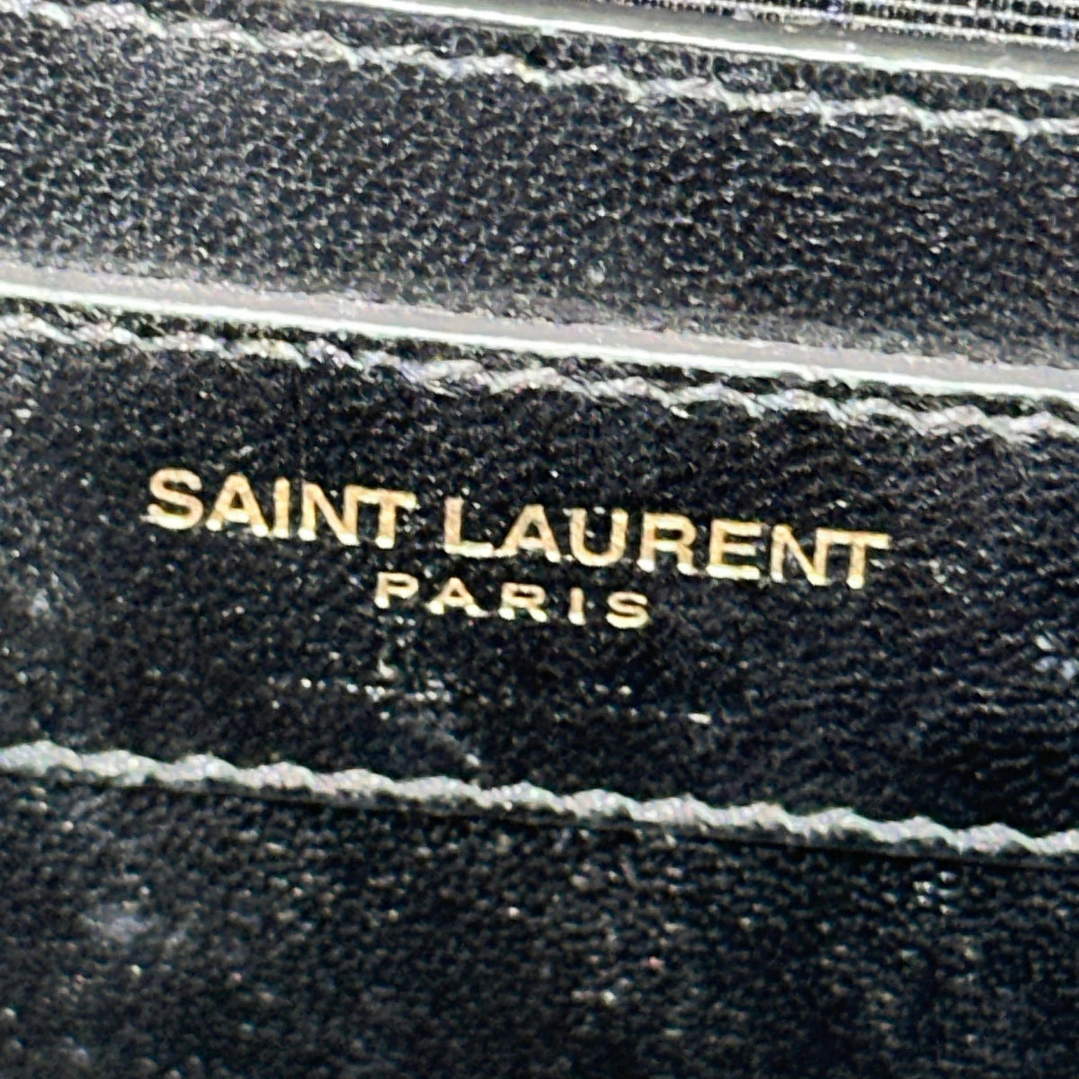 YSL Medium Green Chevron Quilted Leather Envelope Bag (RRP £2235) | Authentic Preloved - Reloved Again