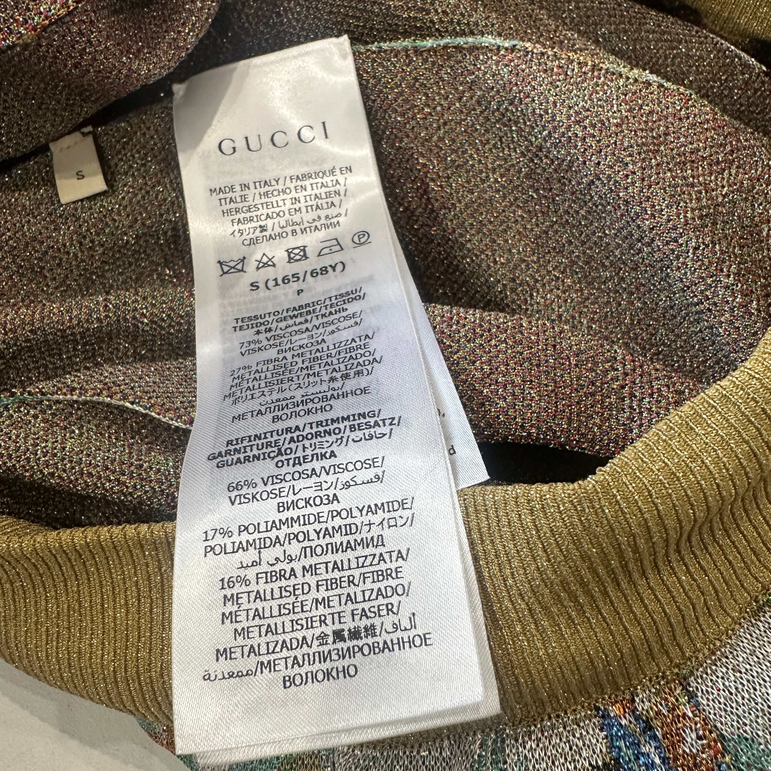 NEW Gucci Tiger Jacquard Pleated Skirt (RRP £1700) | Authentic Preloved