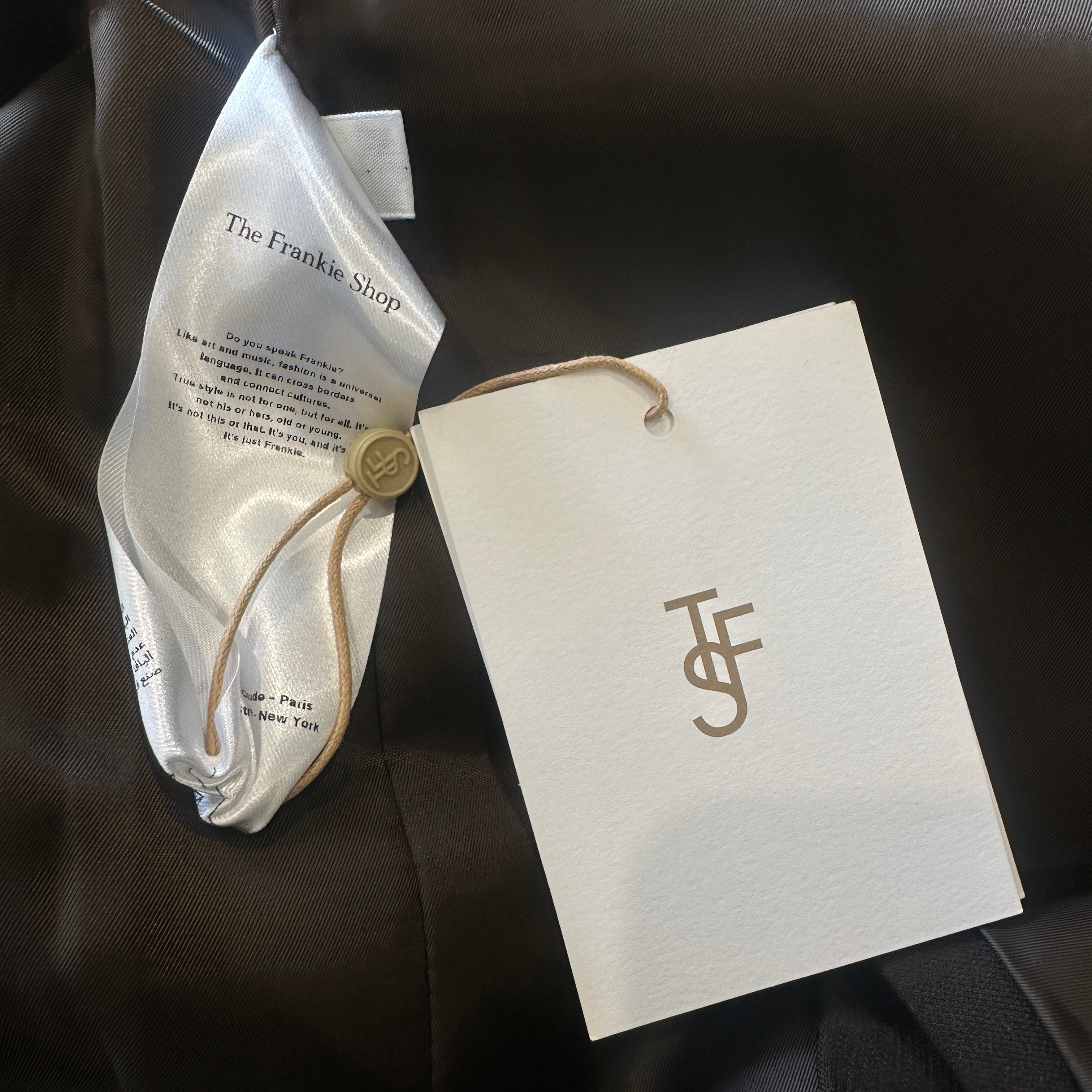NEW The Frankie Shop Bea Blazer in Dark Espresso (RRP £220) | Authentic Preloved