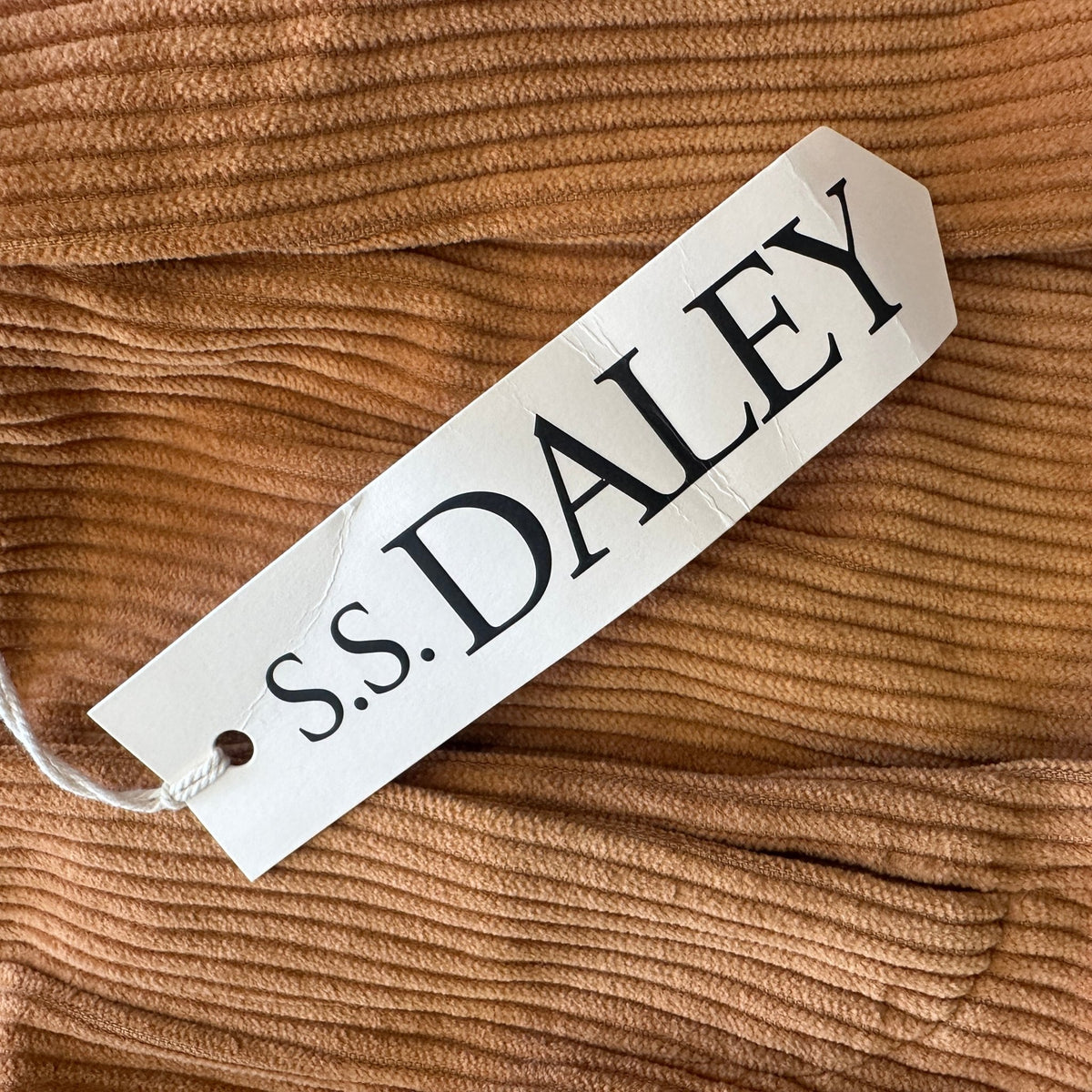 NEW S.S. Daley Orange Corduroy Trousers (RRP £400) | Authentic Preloved - Reloved Again