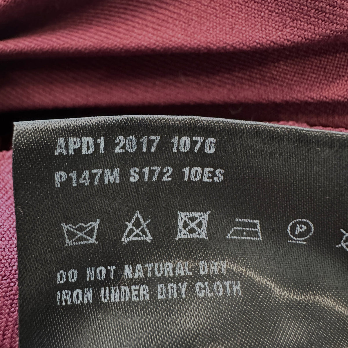 Prada Burgundy Pleated Midi Skirt (RRP £1300) | Authentic Preloved - Reloved Again